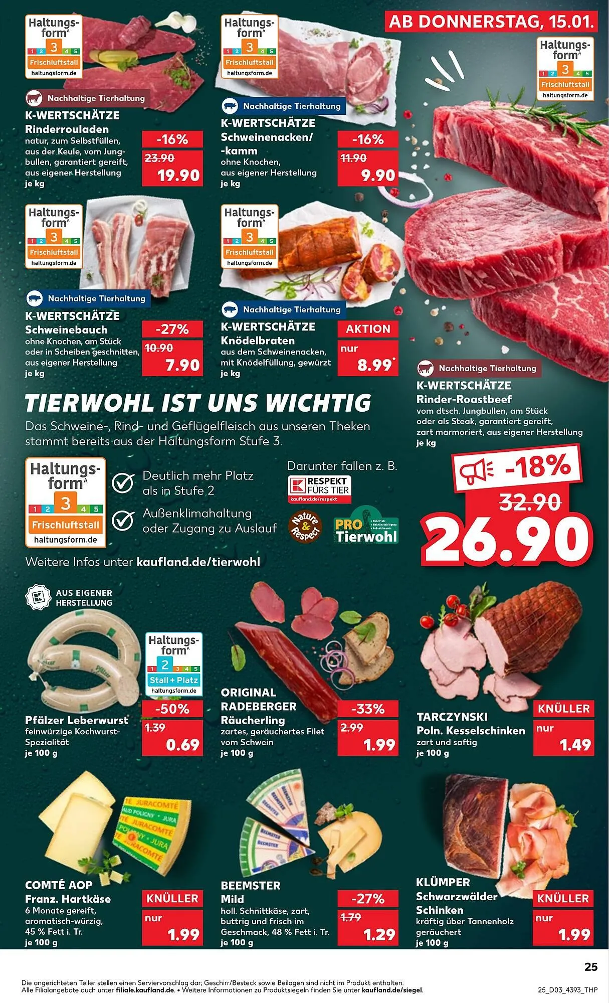 Kaufland Prospekt von 15. Januar bis 21. Januar 2026 - Prospekt seite 25