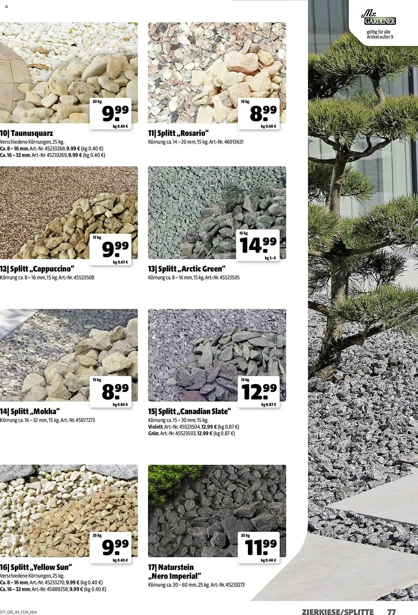 Hagebau Prospekt von 2. März bis 31. Dezember 2026 - Prospekt seite 77