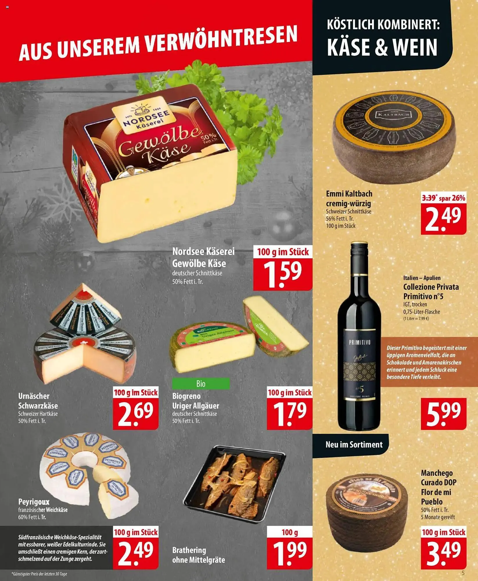 Famila Nord Ost Prospekt von 15. Dezember bis 20. Dezember 2025 - Prospekt seite 5