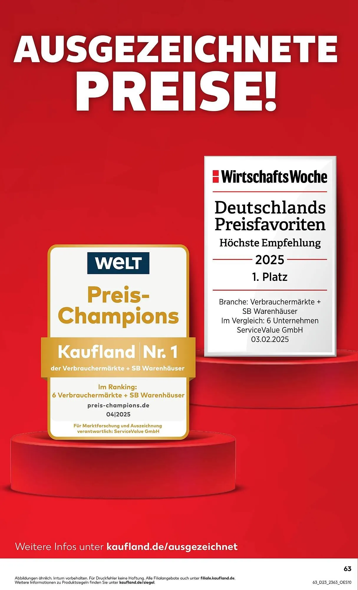 Kaufland Prospekt von 5. Juni bis 11. Juni 2025 - Prospekt seite 63