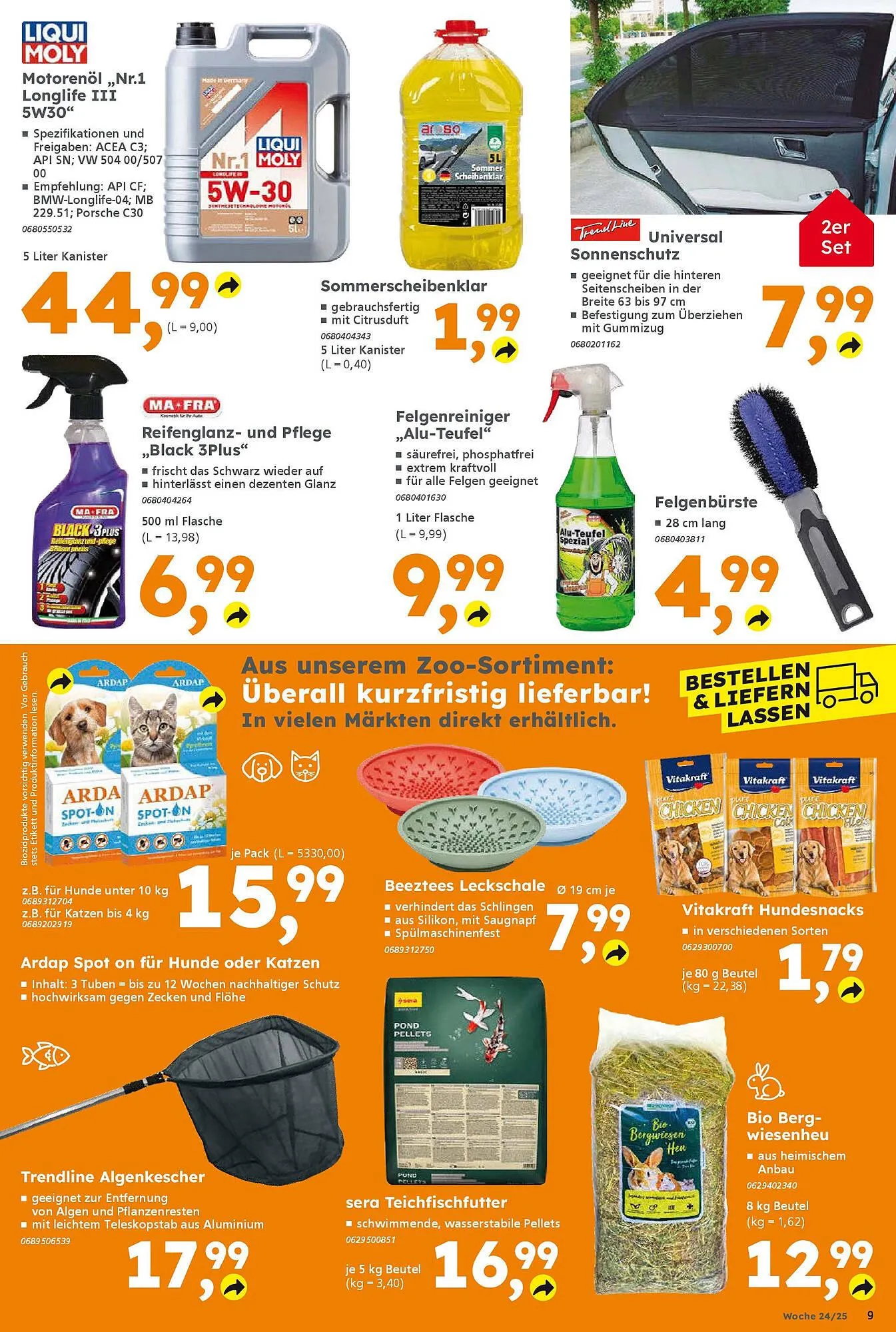 Globus Baumarkt Prospekt von 9. Juni bis 14. Juni 2025 - Prospekt seite 9