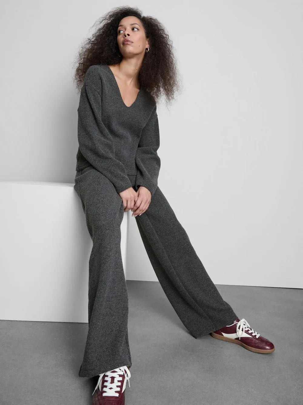 Marlene-Hose aus Baumwollmischung