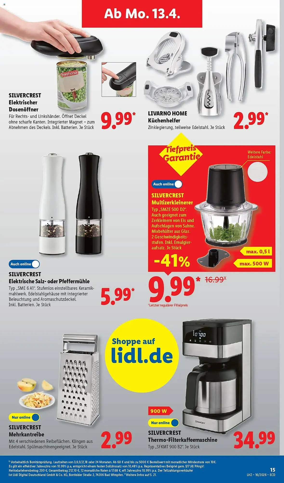 Lidl Prospekt von 13. April bis 18. April 2026 - Prospekt seite 7