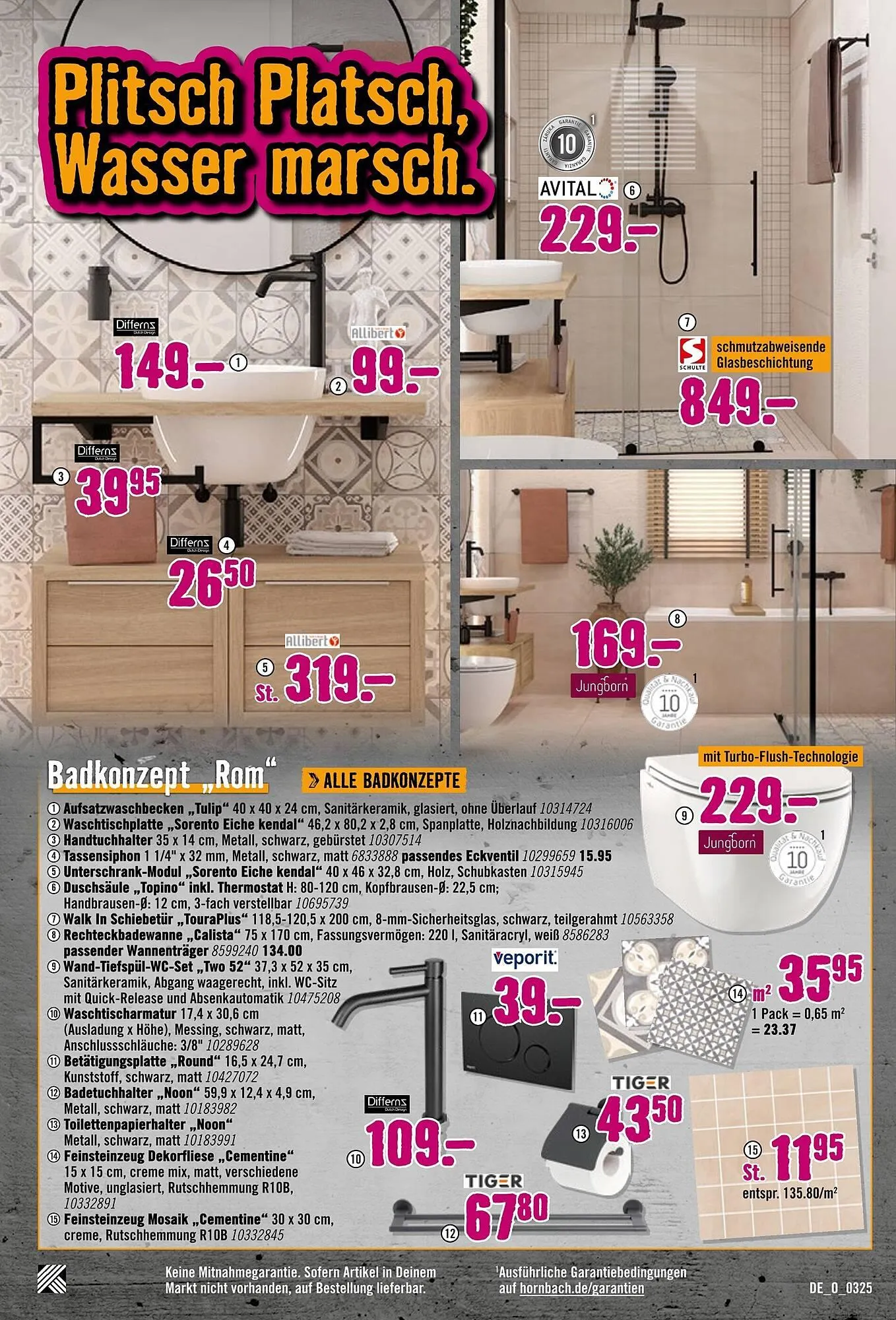 Hornbach Prospekt von 12. März bis 31. März 2025 - Prospekt seite 28