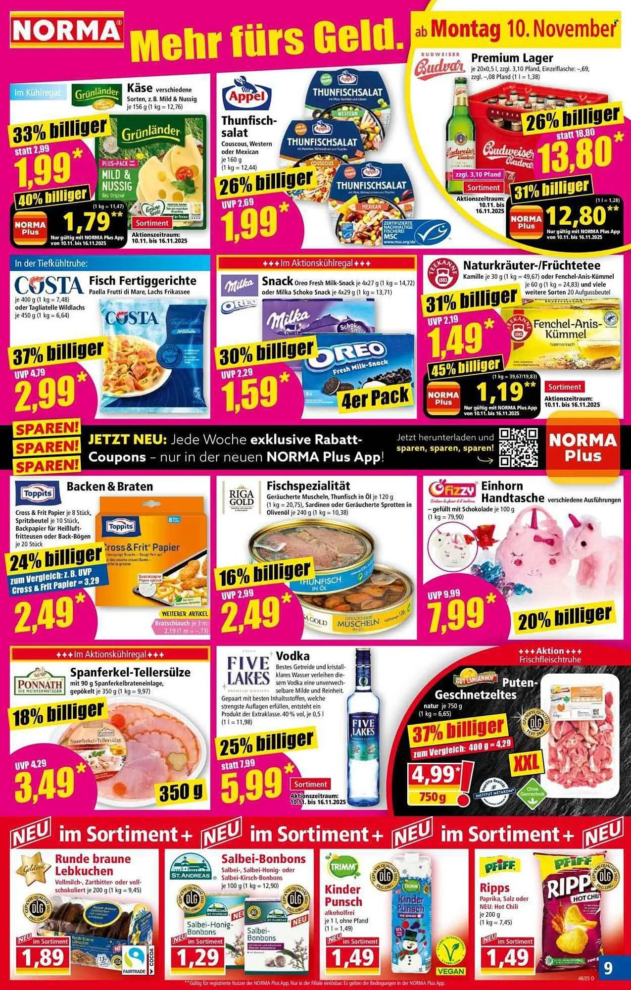 Norma Prospekt von 10. November bis 16. November 2025 - Prospekt seite 10