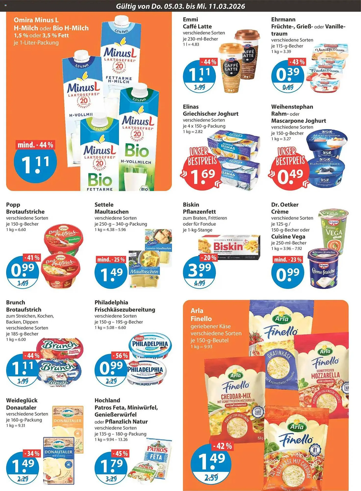 V Markt Prospekt von 5. März bis 11. März 2026 - Prospekt seite 6