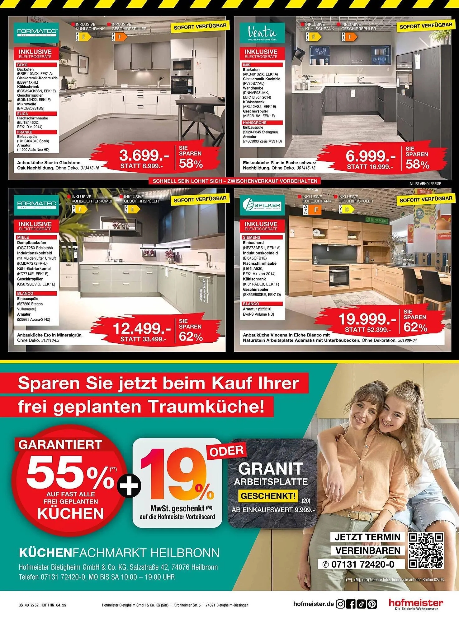 Hofmeister Prospekt von 7. April bis 15. Juli 2025 - Prospekt seite 4