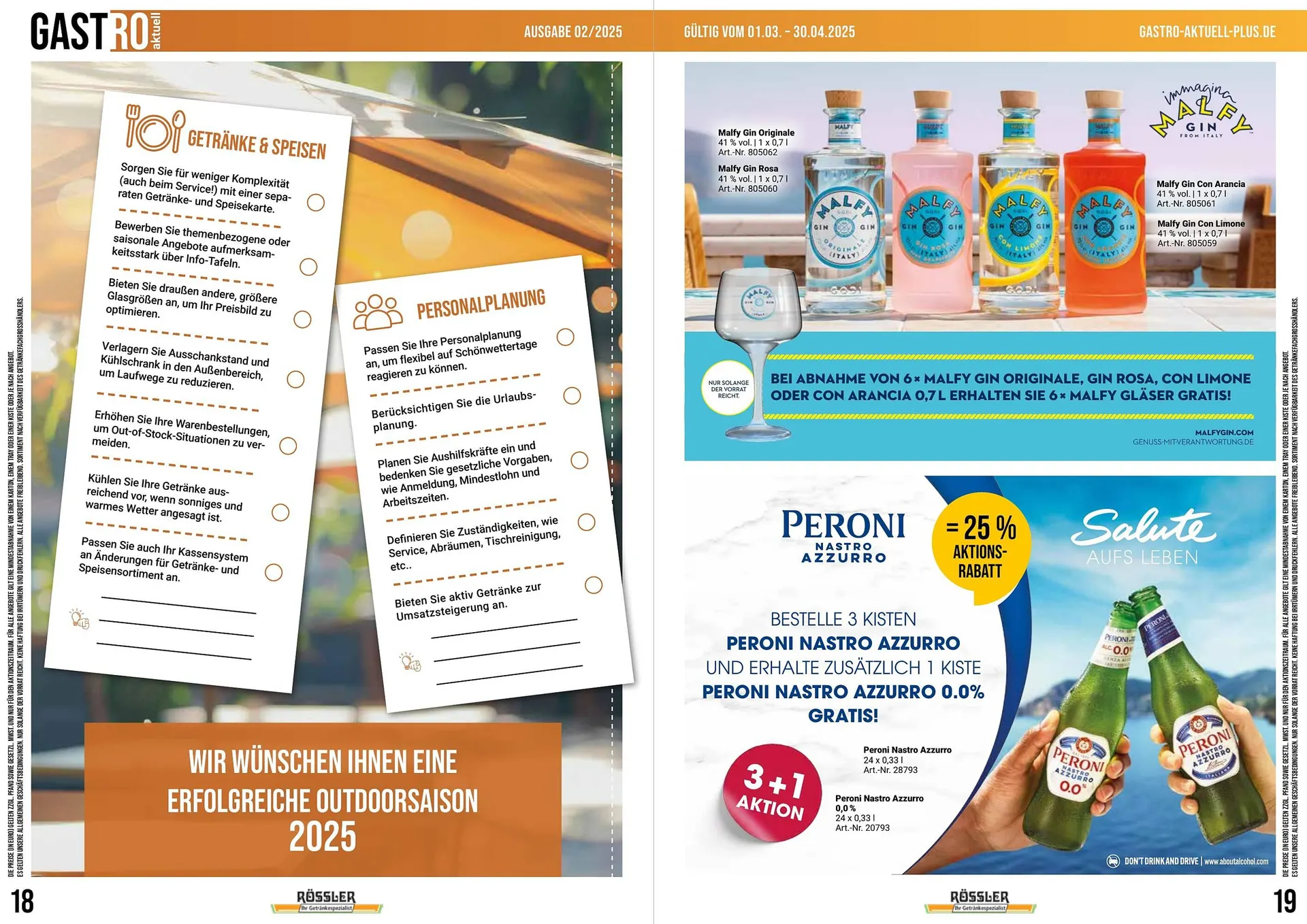 Getränke Rössler Prospekt von 1. März bis 30. April 2025 - Prospekt seite 10