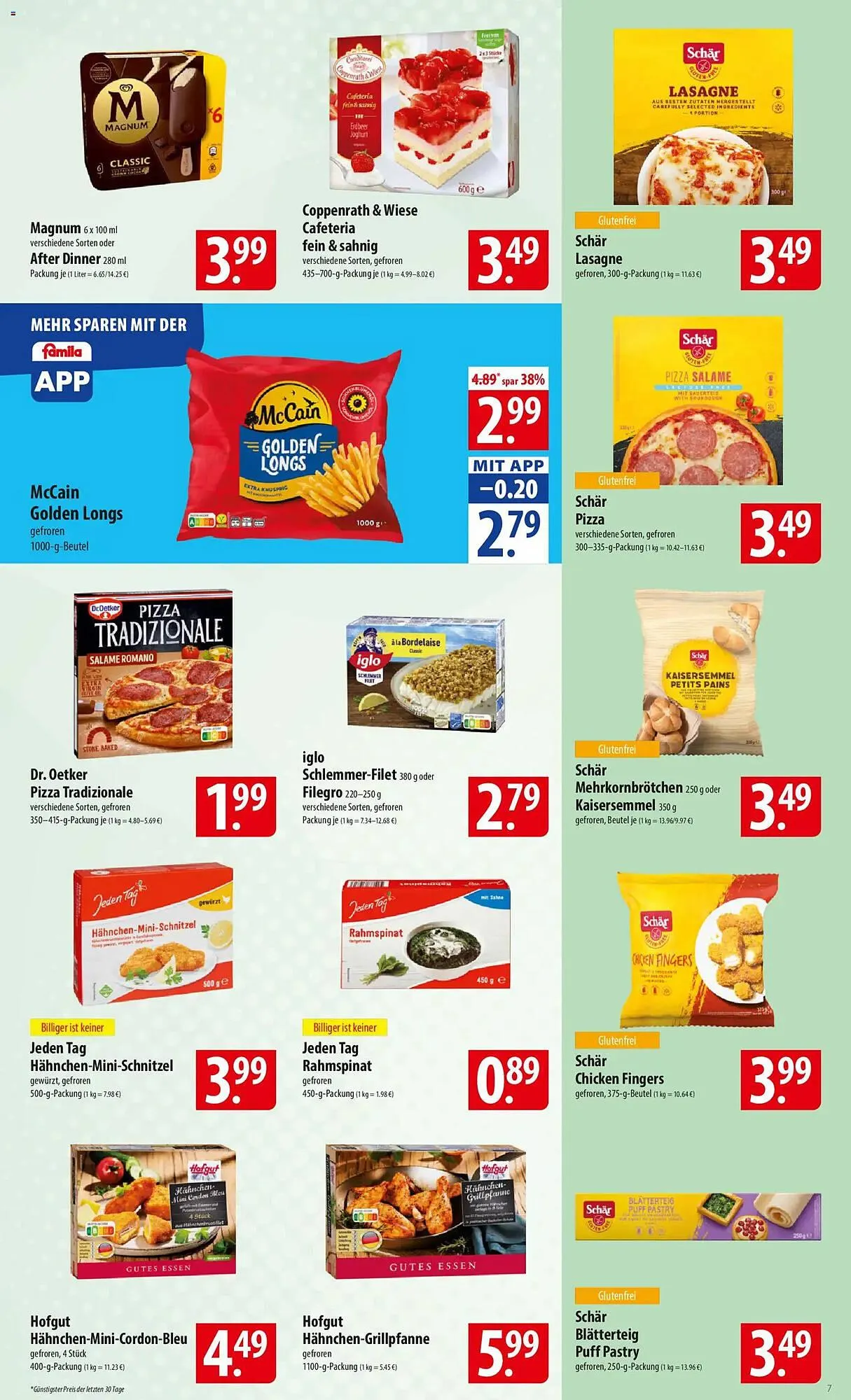 Famila Nord Ost Prospekt von 3. November bis 8. November 2025 - Prospekt seite 7