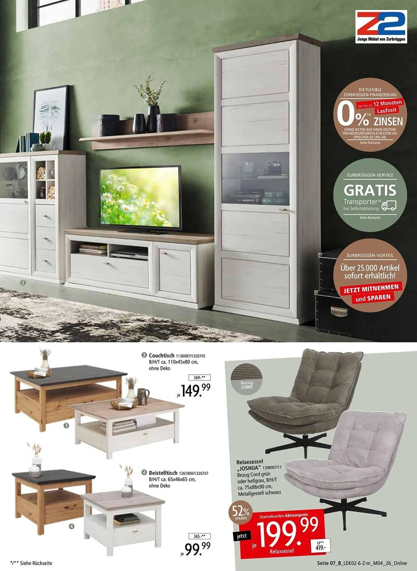 Zurbrüggen Prospekt von 28. Februar bis 6. März 2026 - Prospekt seite 11