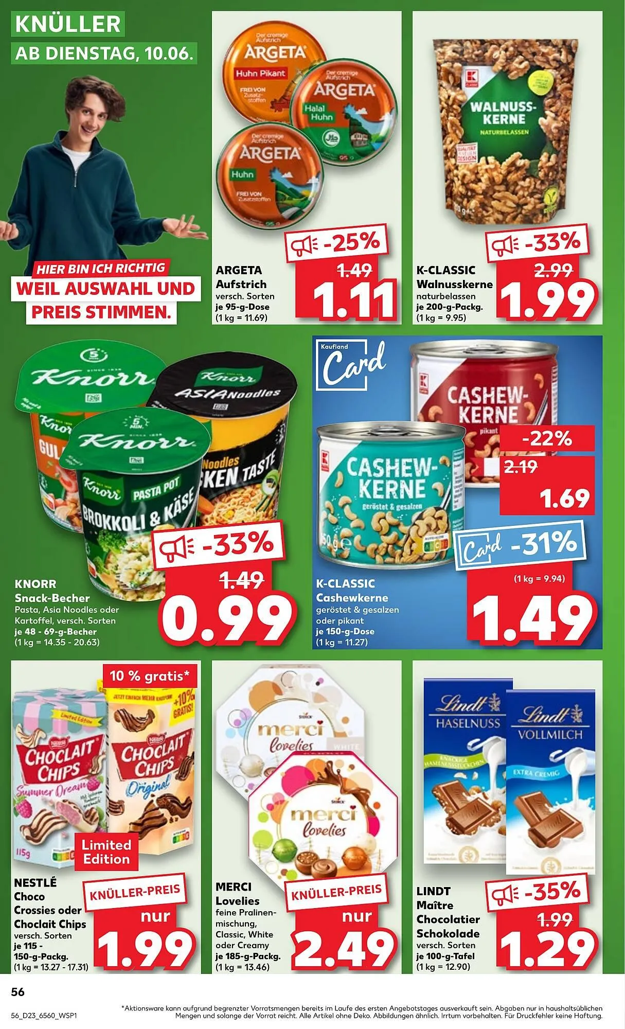 Kaufland Prospekt von 5. Juni bis 11. Juni 2025 - Prospekt seite 56