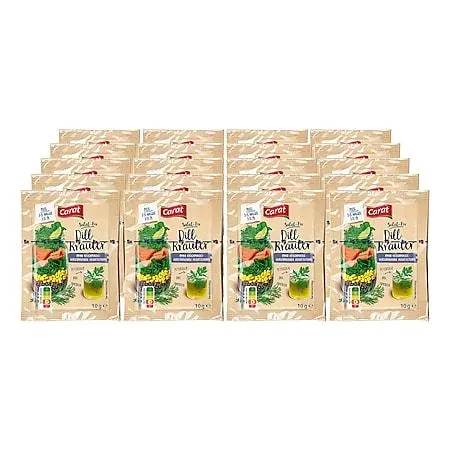 Carat Salatfix Dillkräuter ergibt 5 x 90 ml, 20er Pack