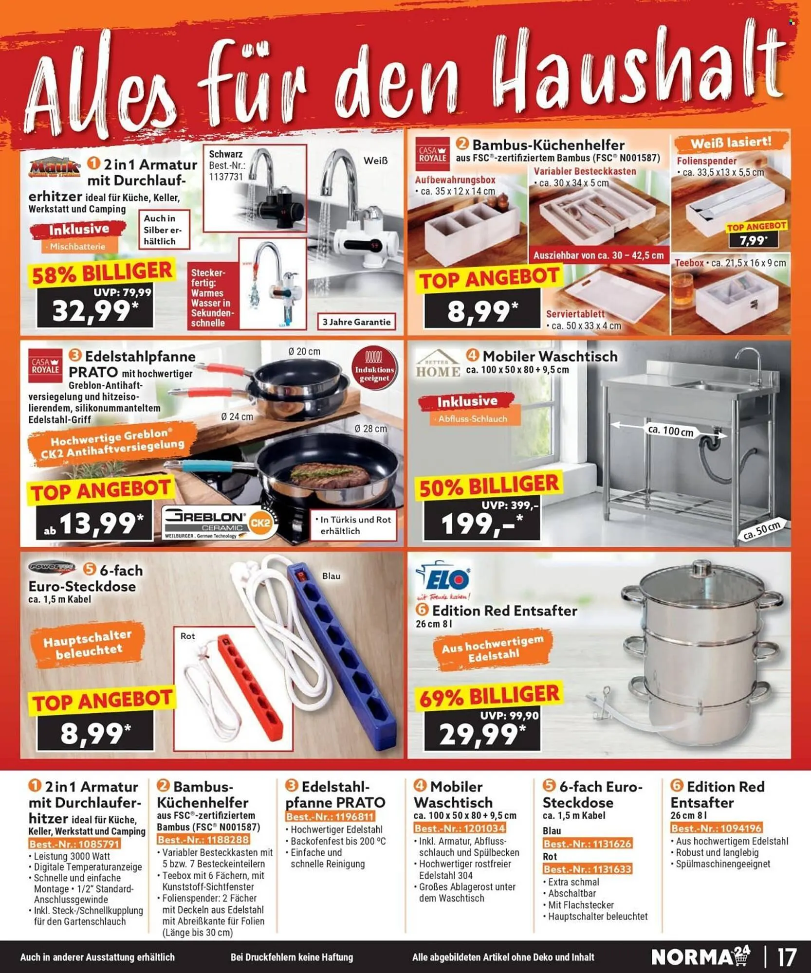 Norma Prospekt von 1. September bis 30. September 2025 - Prospekt seite 17