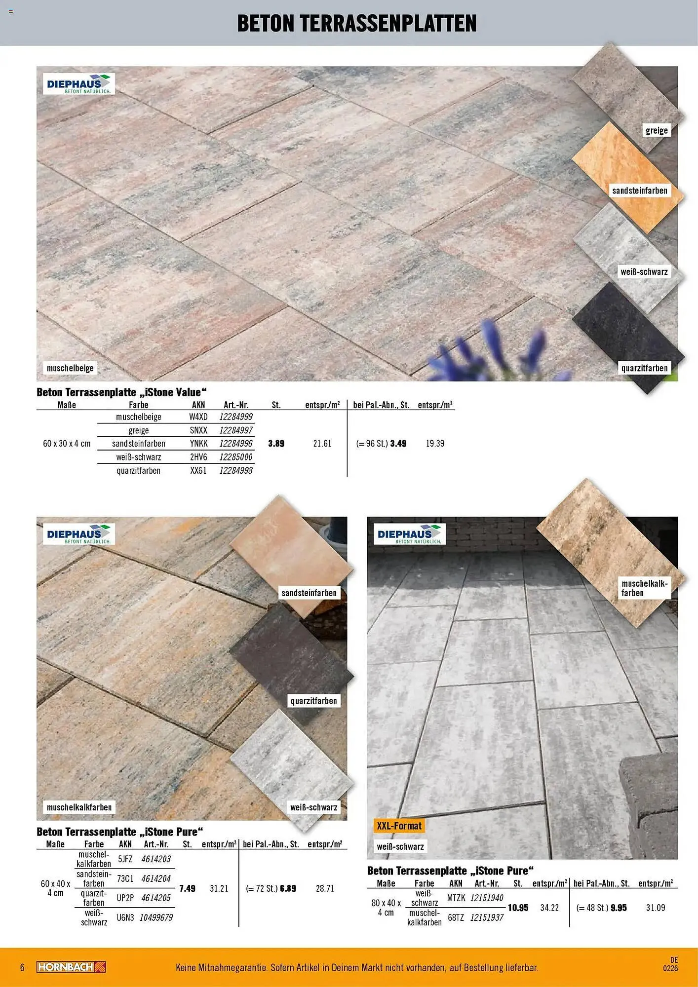Hornbach Prospekt von 12. Februar bis 31. Dezember 2026 - Prospekt seite 6