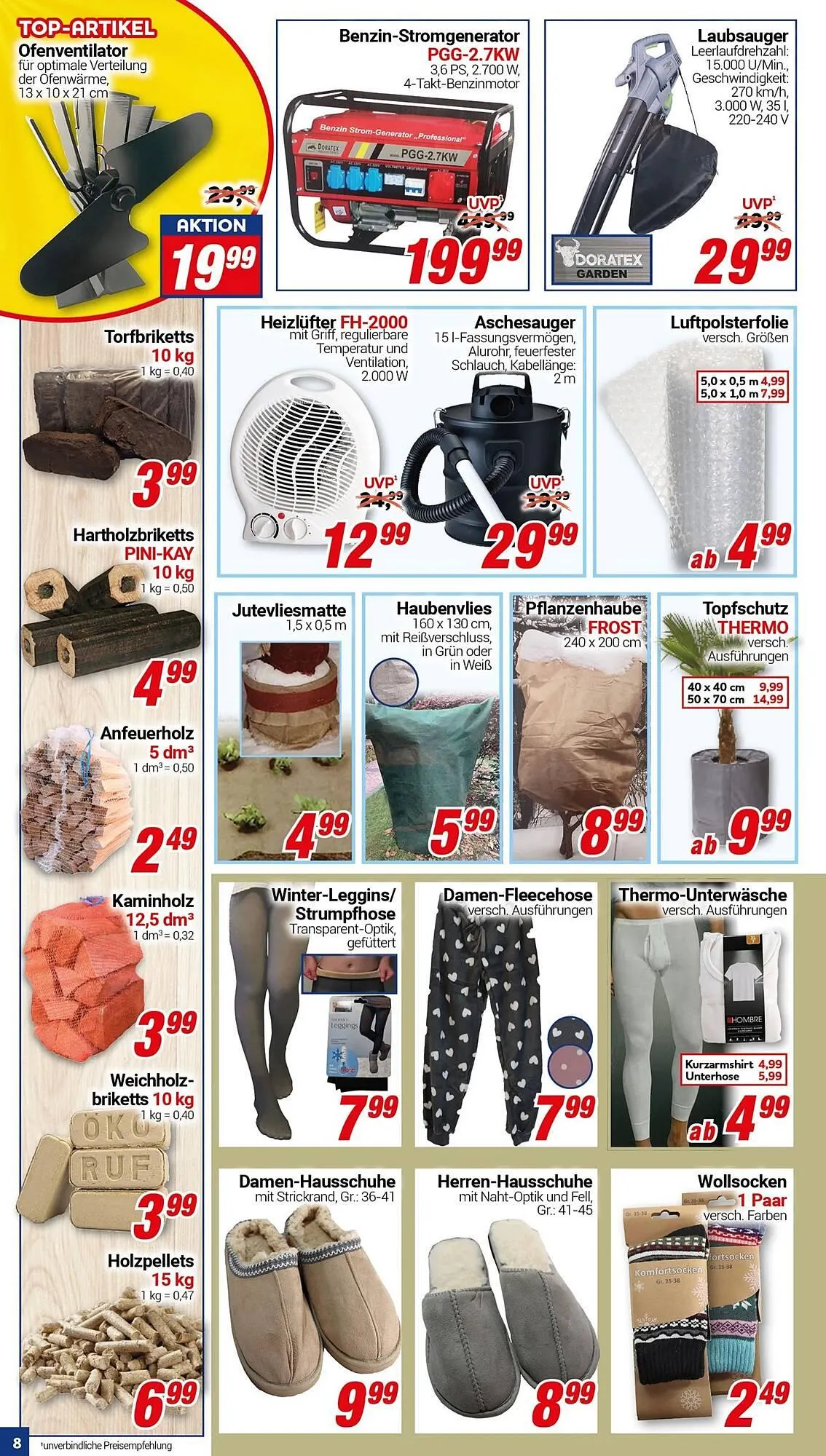 CENTERSHOP Prospekt von 22. Dezember bis 28. Dezember 2025 - Prospekt seite 8