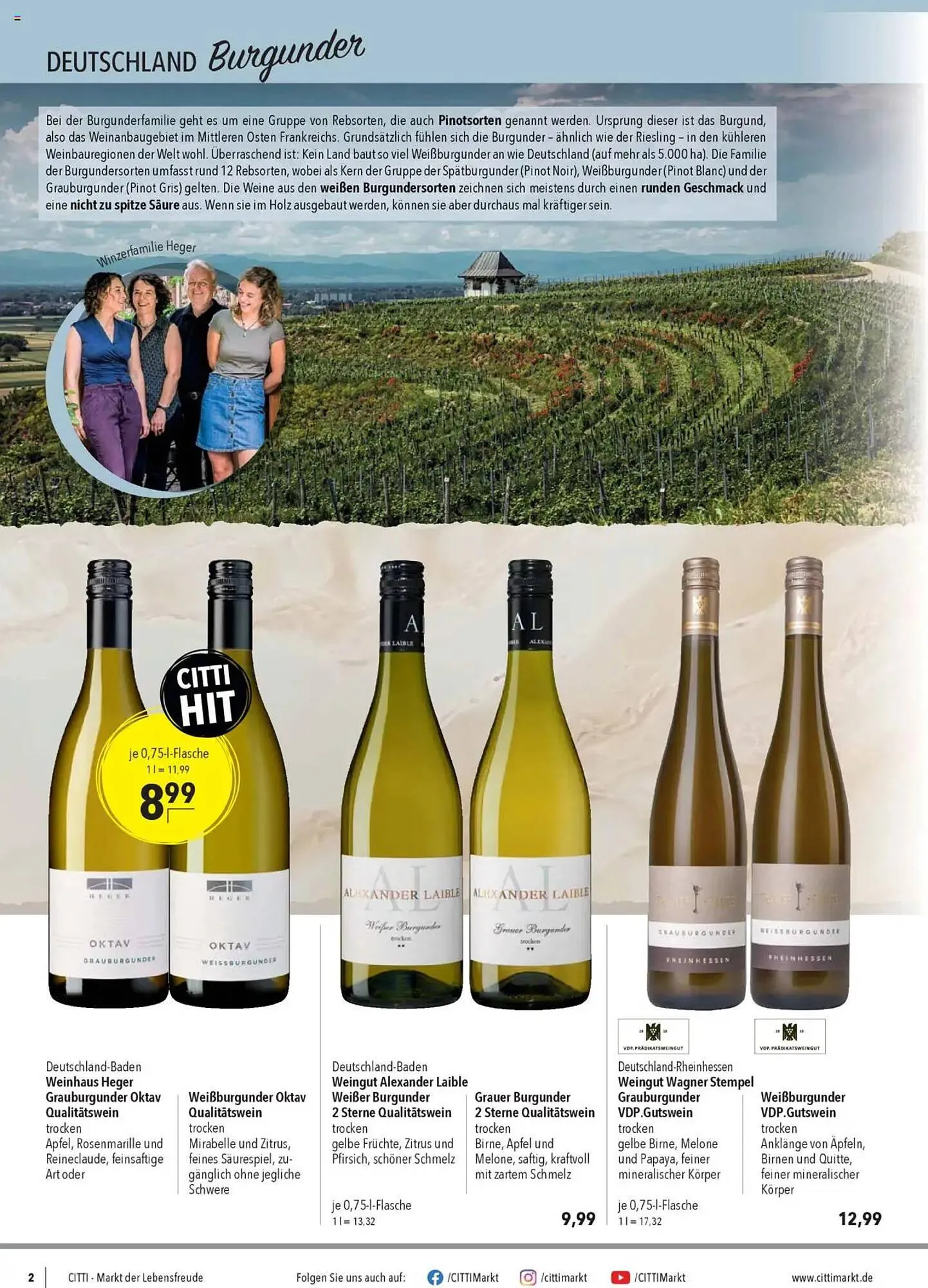 CITTI Markt Prospekt von 2. April bis 22. April 2025 - Prospekt seite 2