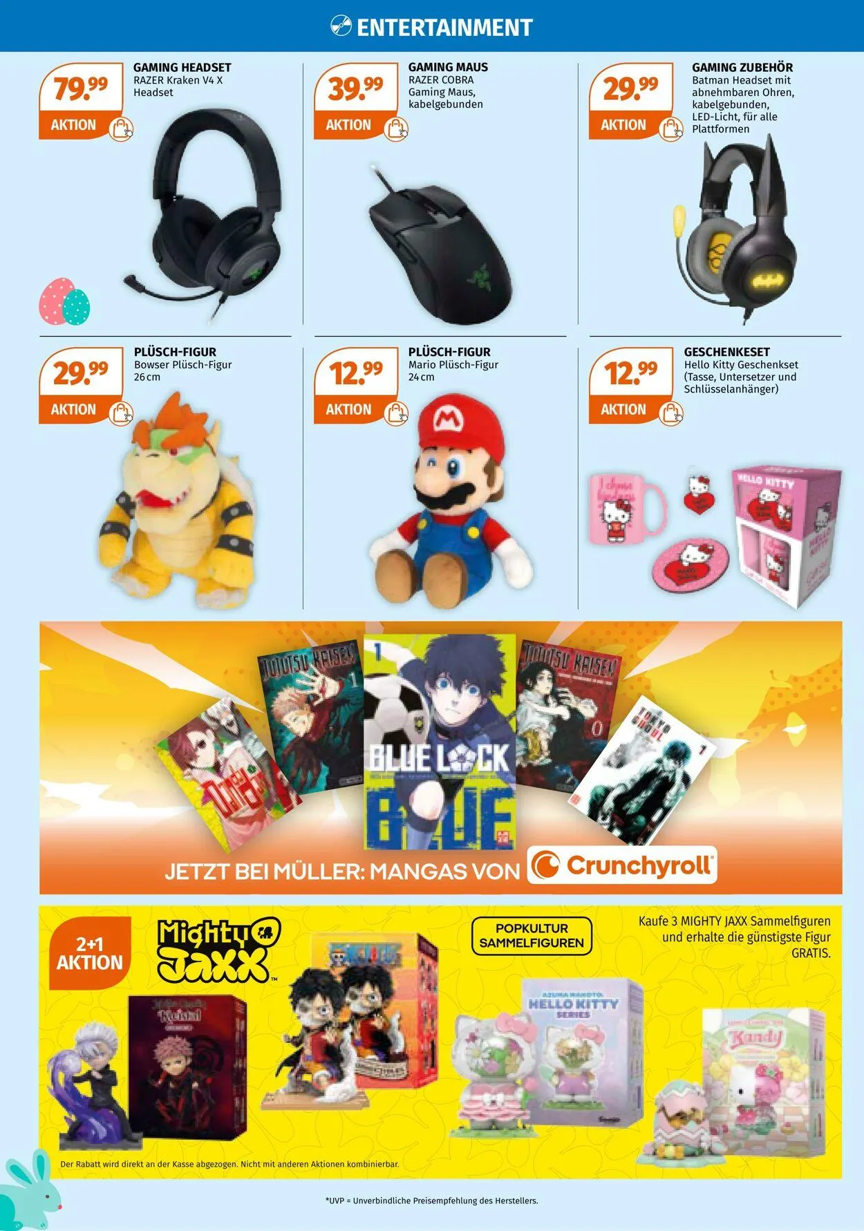 Müller Aktueller Prospekt von 14. April bis 20. April 2025 - Prospekt seite 22