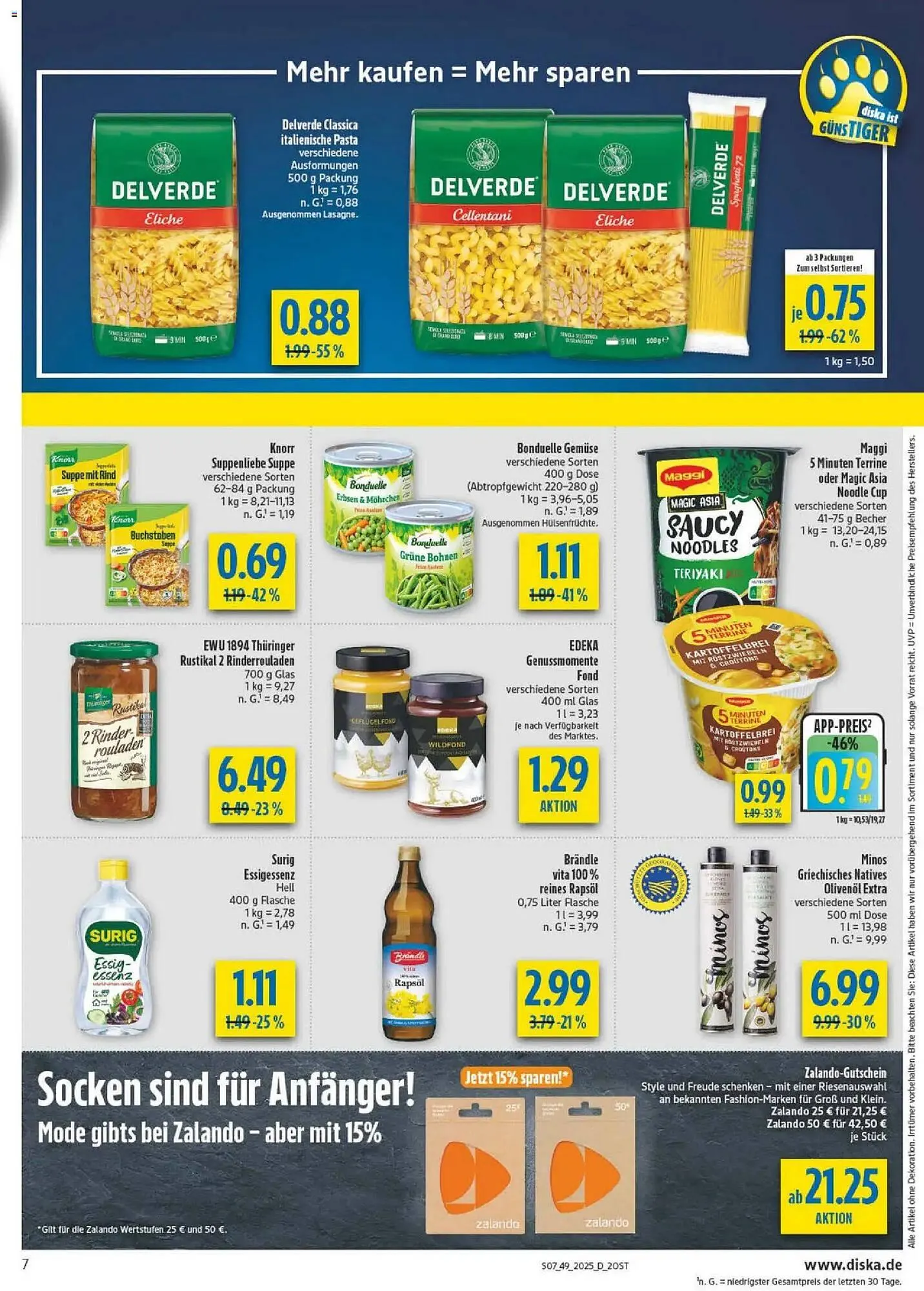 Diska Prospekt von 1. Dezember bis 6. Dezember 2025 - Prospekt seite 7
