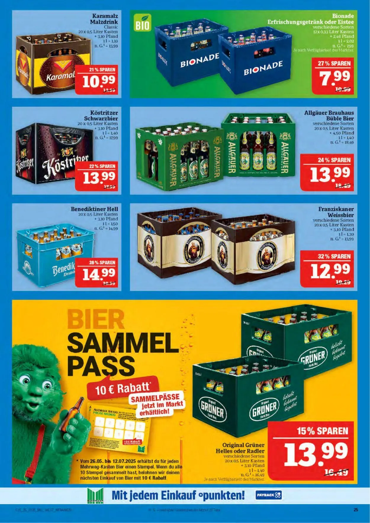 Marktkauf - Nürnberg-Thon Aktueller Prospekt von 16. Juni bis 21. Juni 2025 - Prospekt seite 25