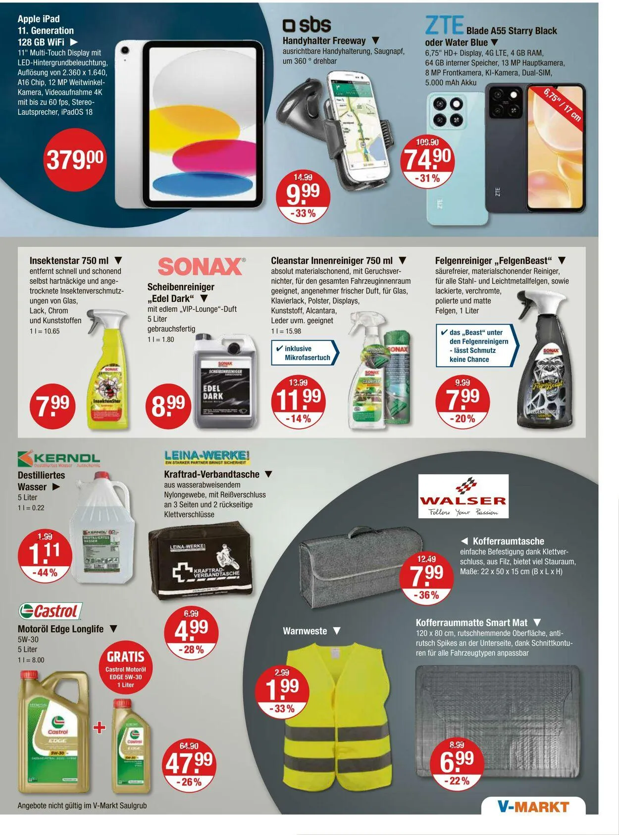 V-Markt Aktueller Prospekt von 3. Juli bis 9. Juli 2025 - Prospekt seite 15