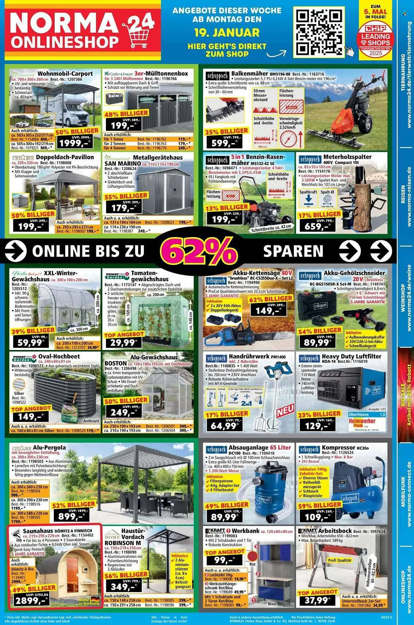 Norma Prospekt von 26. Januar bis 1. Februar 2026 - Prospekt seite 19