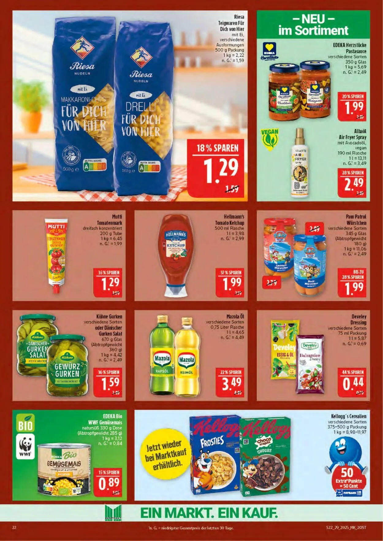 Marktkauf - Döbeln Aktueller Prospekt von 14. Juli bis 19. Juli 2025 - Prospekt seite 22