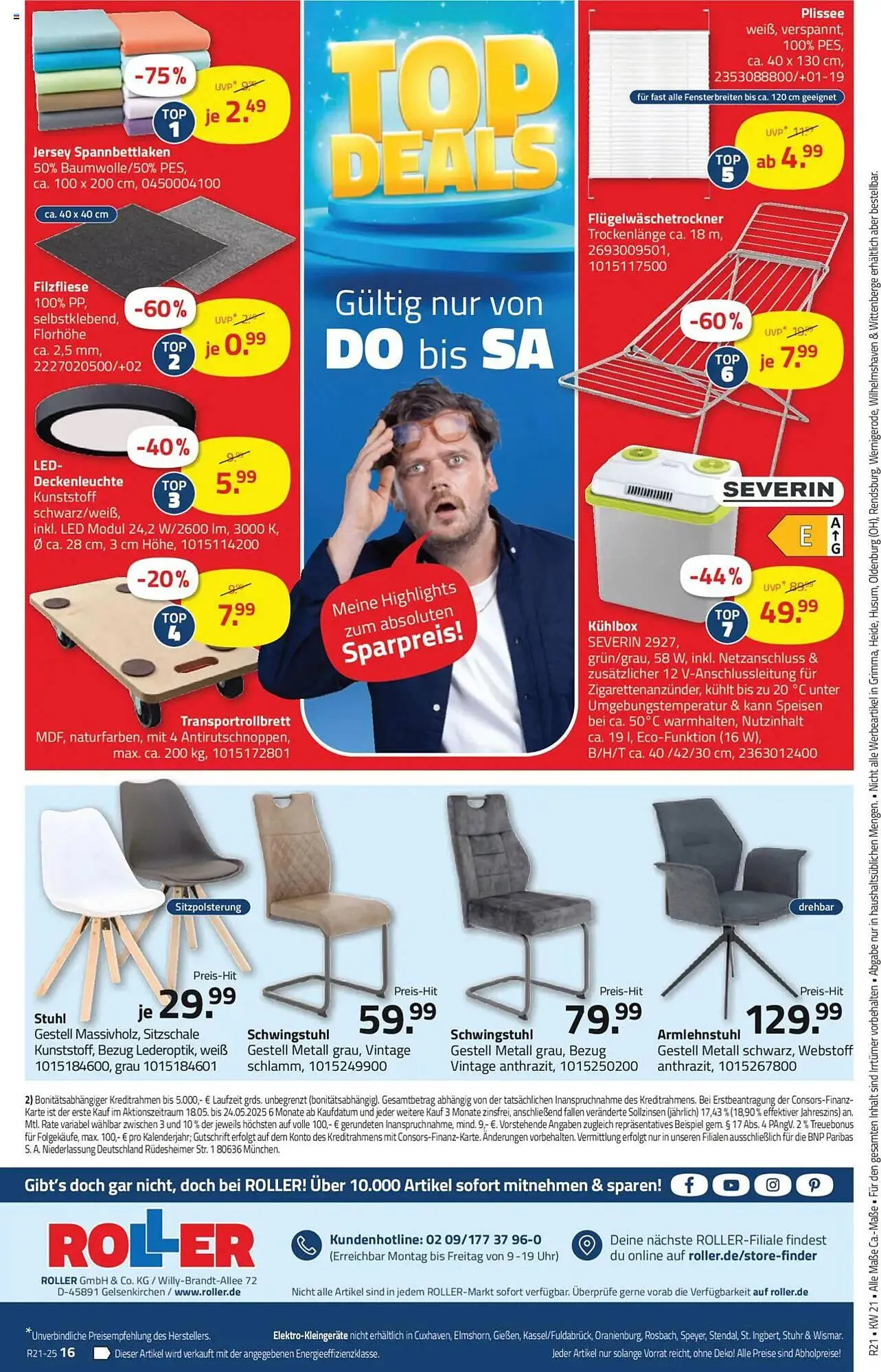 ROLLER Prospekt von 18. Mai bis 24. Mai 2025 - Prospekt seite 16