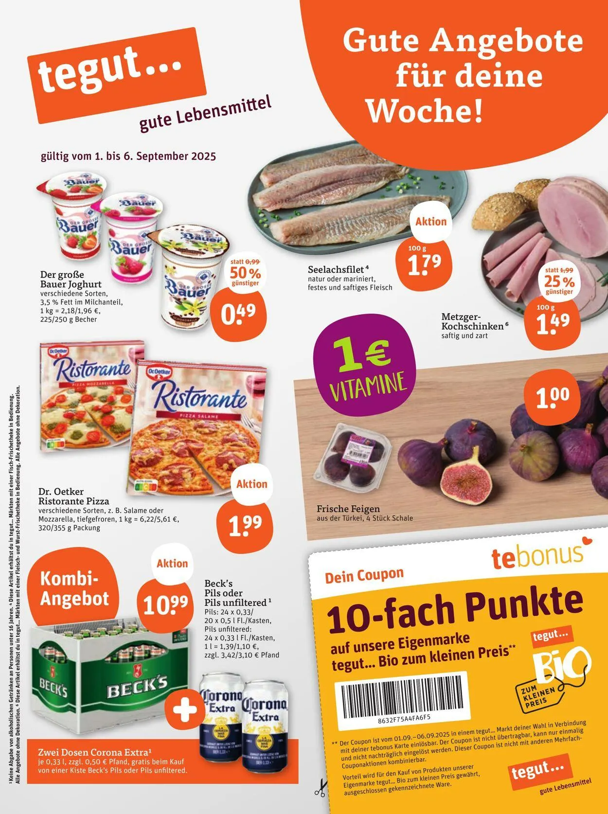 Tegut Aktueller Prospekt von 1. September bis 7. September 2025 - Prospekt seite 3