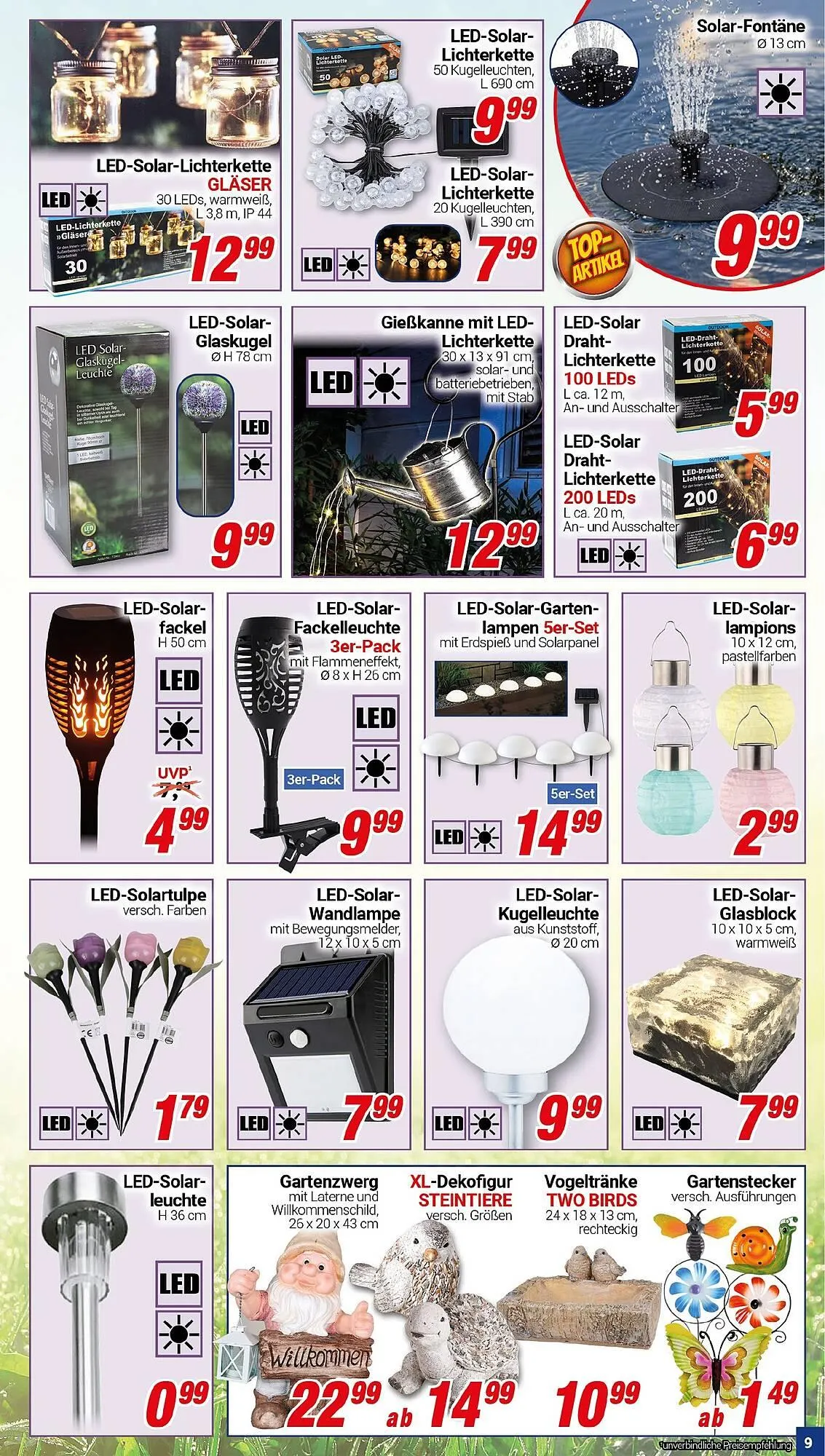 CENTERSHOP Prospekt von 28. April bis 3. Mai 2025 - Prospekt seite 9