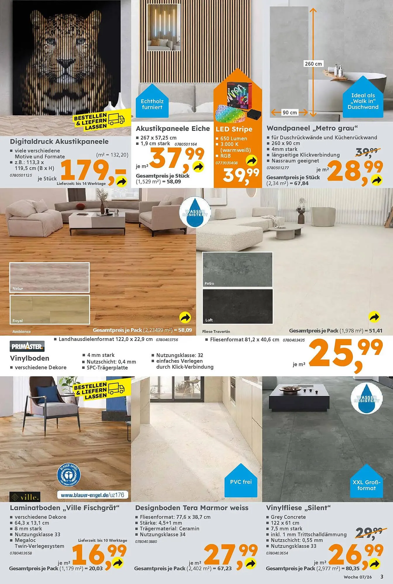 Globus Baumarkt Prospekt von 8. Februar bis 14. Februar 2026 - Prospekt seite 3