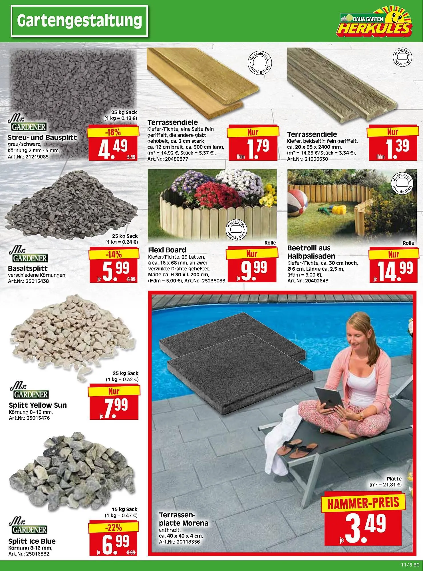 Herkules Baumarkt Prospekt von 10. März bis 15. März 2025 - Prospekt seite 5