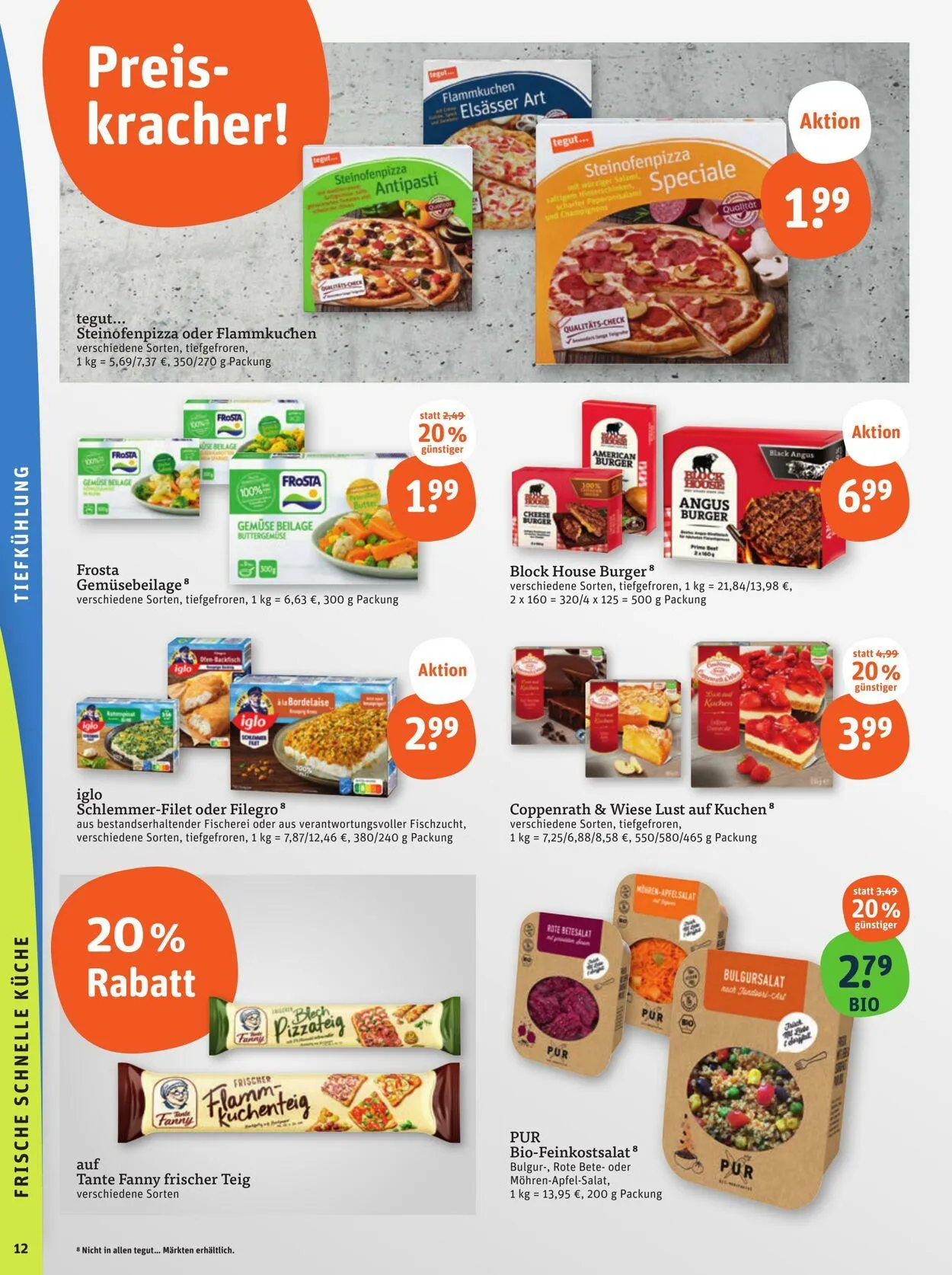 Tegut Aktueller Prospekt von 11. August bis 17. August 2025 - Prospekt seite 14