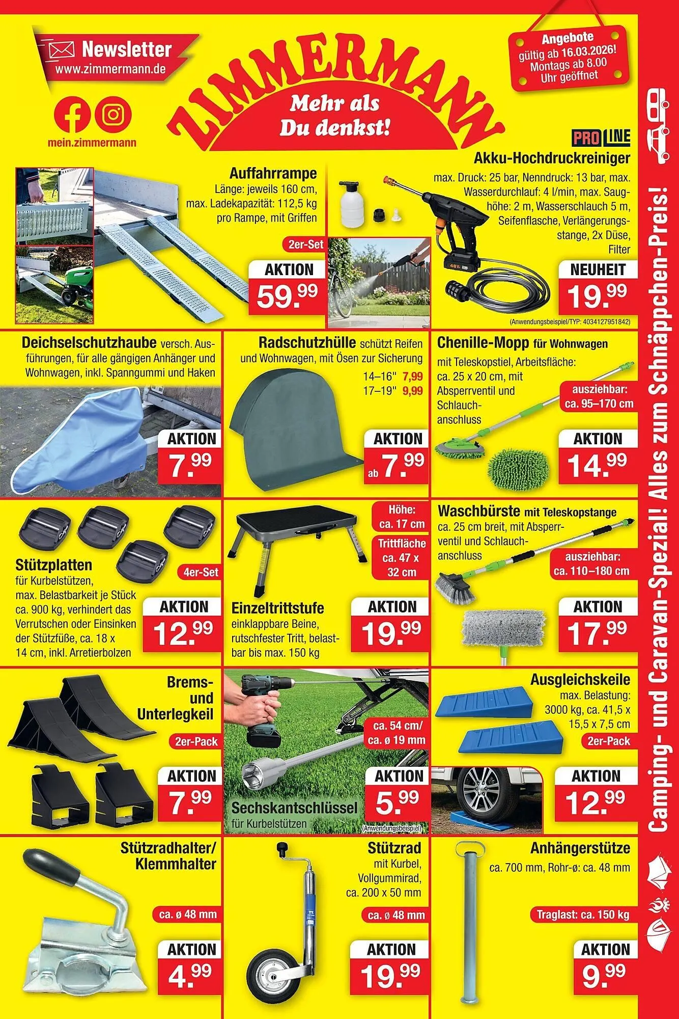 Zimmermann Prospekt von 16. März bis 21. März 2026 - Prospekt seite 11