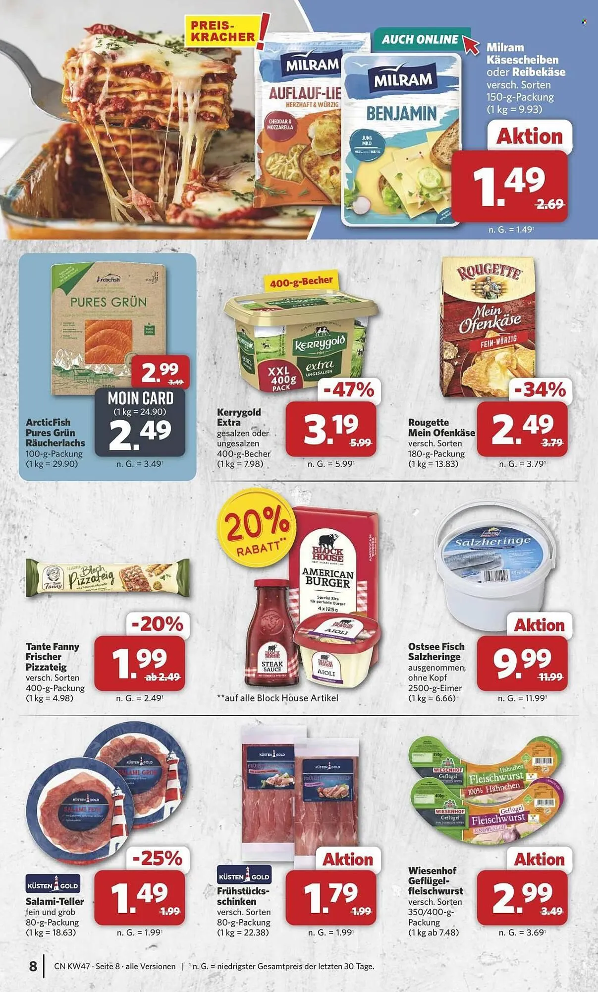 Combi Prospekt von 17. November bis 22. November 2025 - Prospekt seite 8