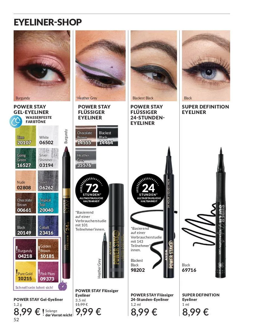 Avon Aktueller Prospekt von 4. Juni bis 18. Juni 2025 - Prospekt seite 52
