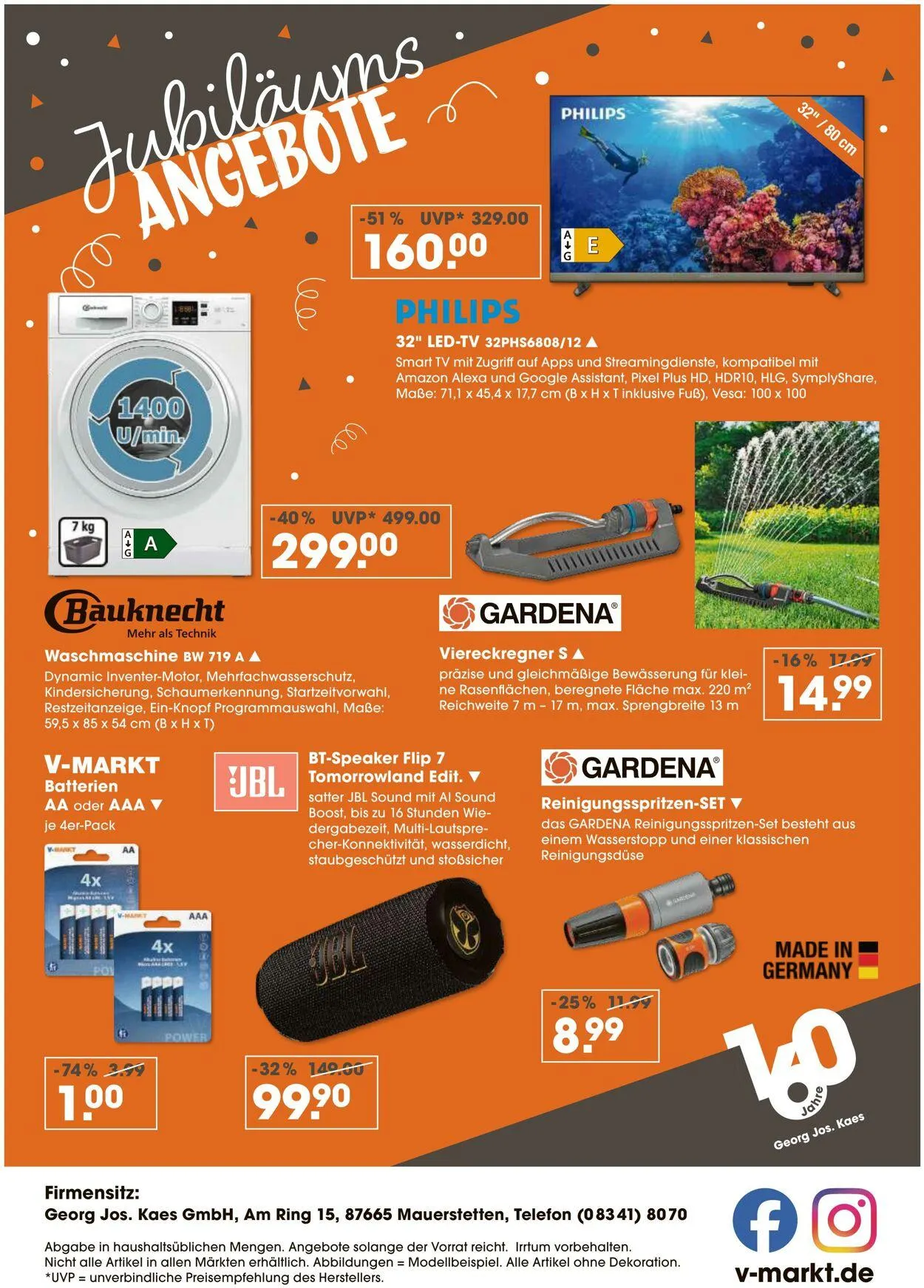 V-Markt Aktueller Prospekt von 17. Juli bis 23. Juli 2025 - Prospekt seite 5