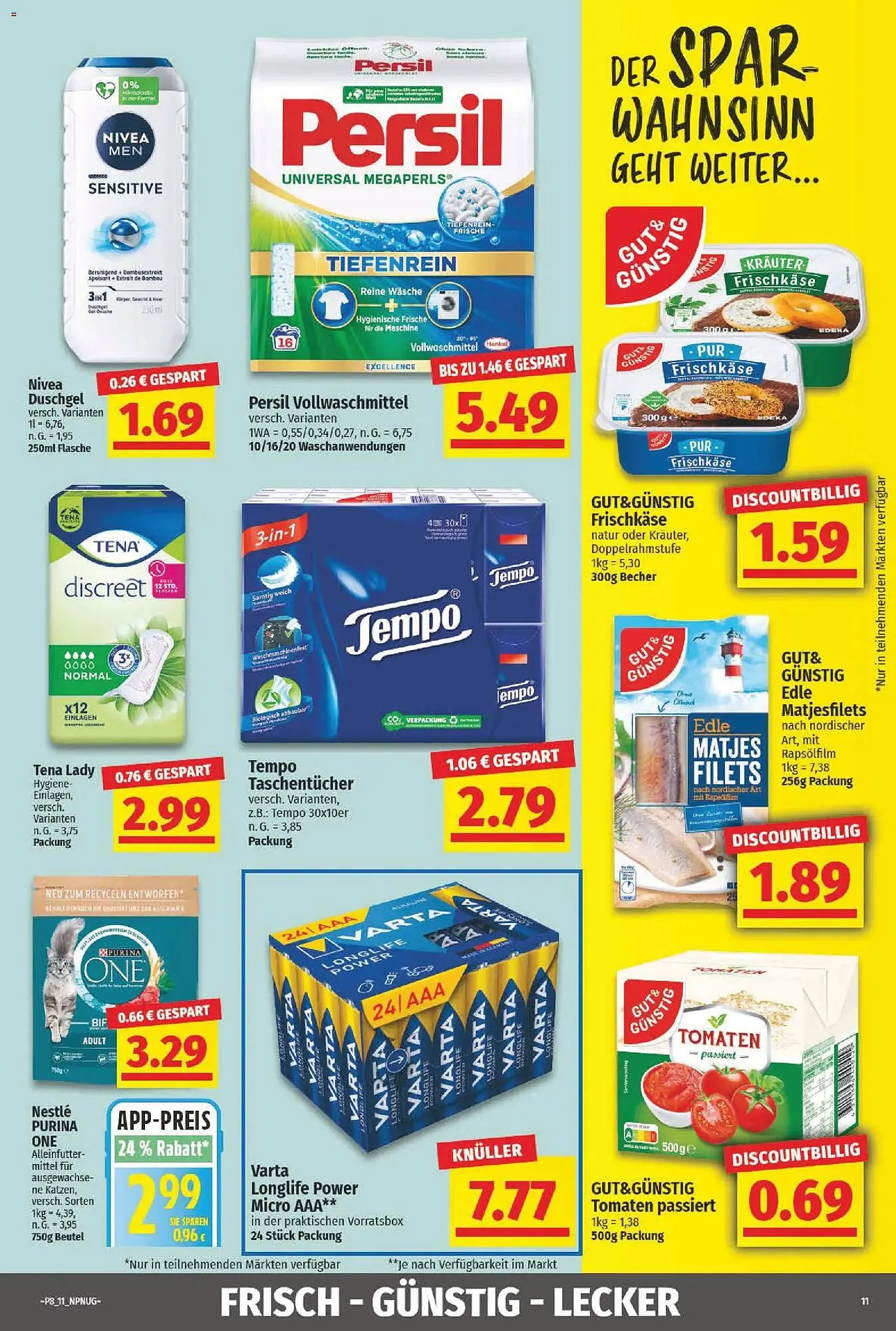 NP Discount Prospekt von 16. Februar bis 21. Februar 2026 - Prospekt seite 11