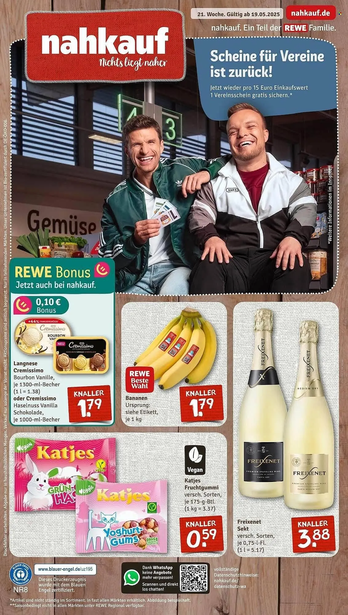 nahkauf Prospekt von 19. Mai bis 24. Mai 2025 - Prospekt seite 1