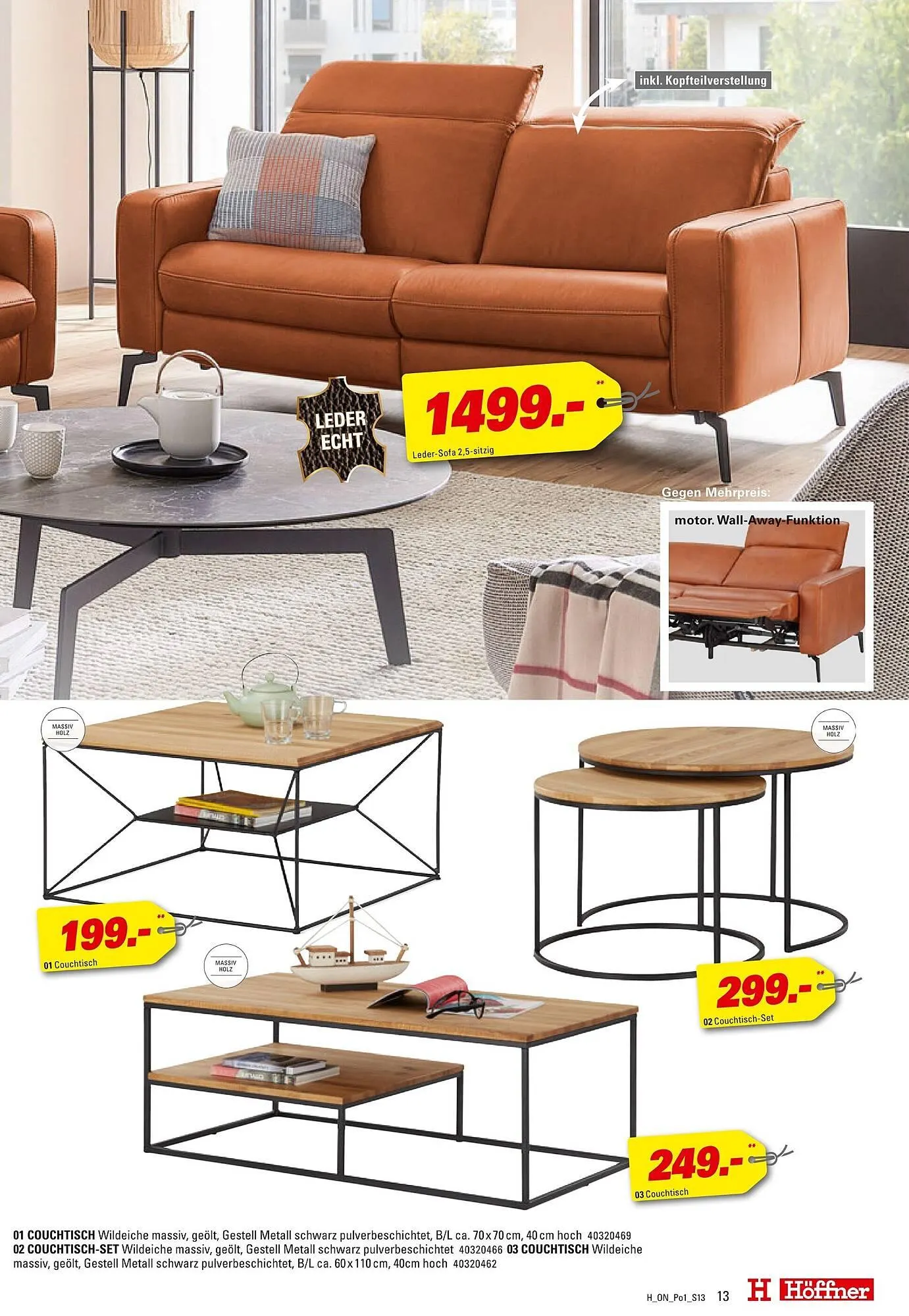 Höffner Prospekt von 4. Juni bis 15. Juli 2025 - Prospekt seite 13