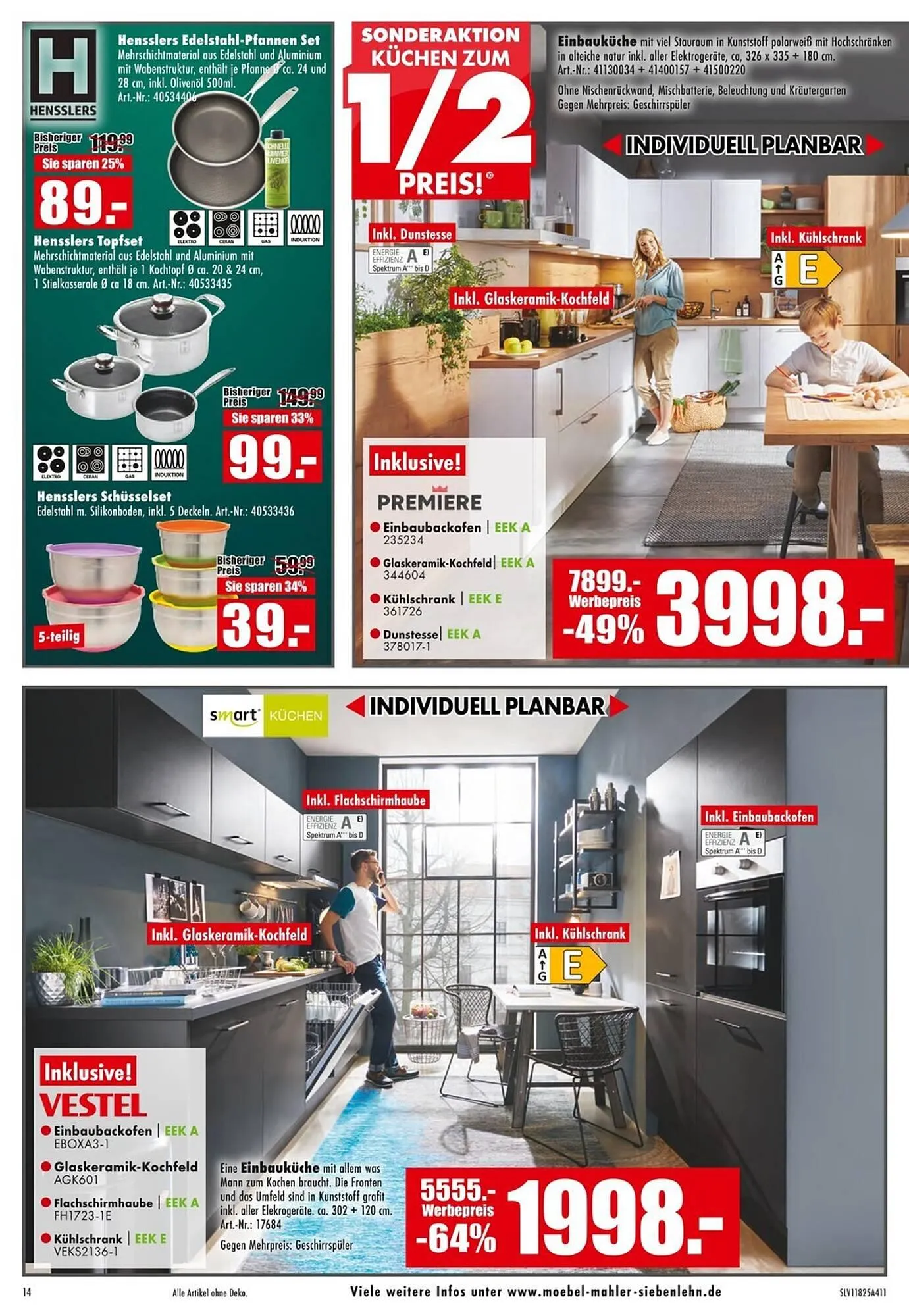 Möbel Mahler Katalog von 10. Dezember bis 30. Dezember 2025 - Prospekt seite 14