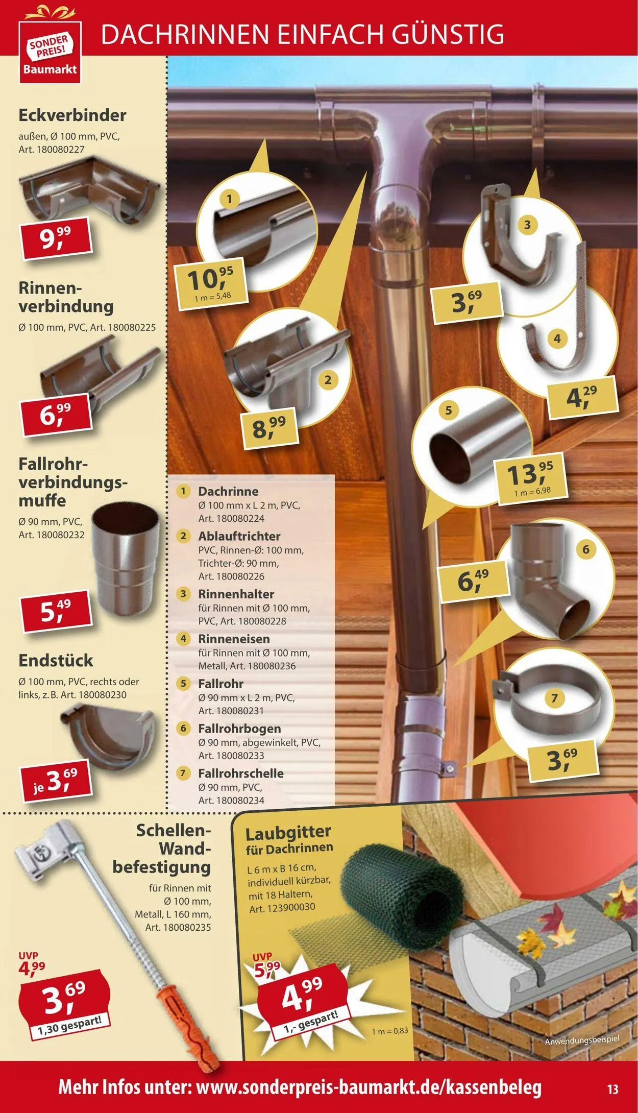 Sonderpreis Baumarkt Aktueller Prospekt von 10. Mai bis 24. Mai 2025 - Prospekt seite 13