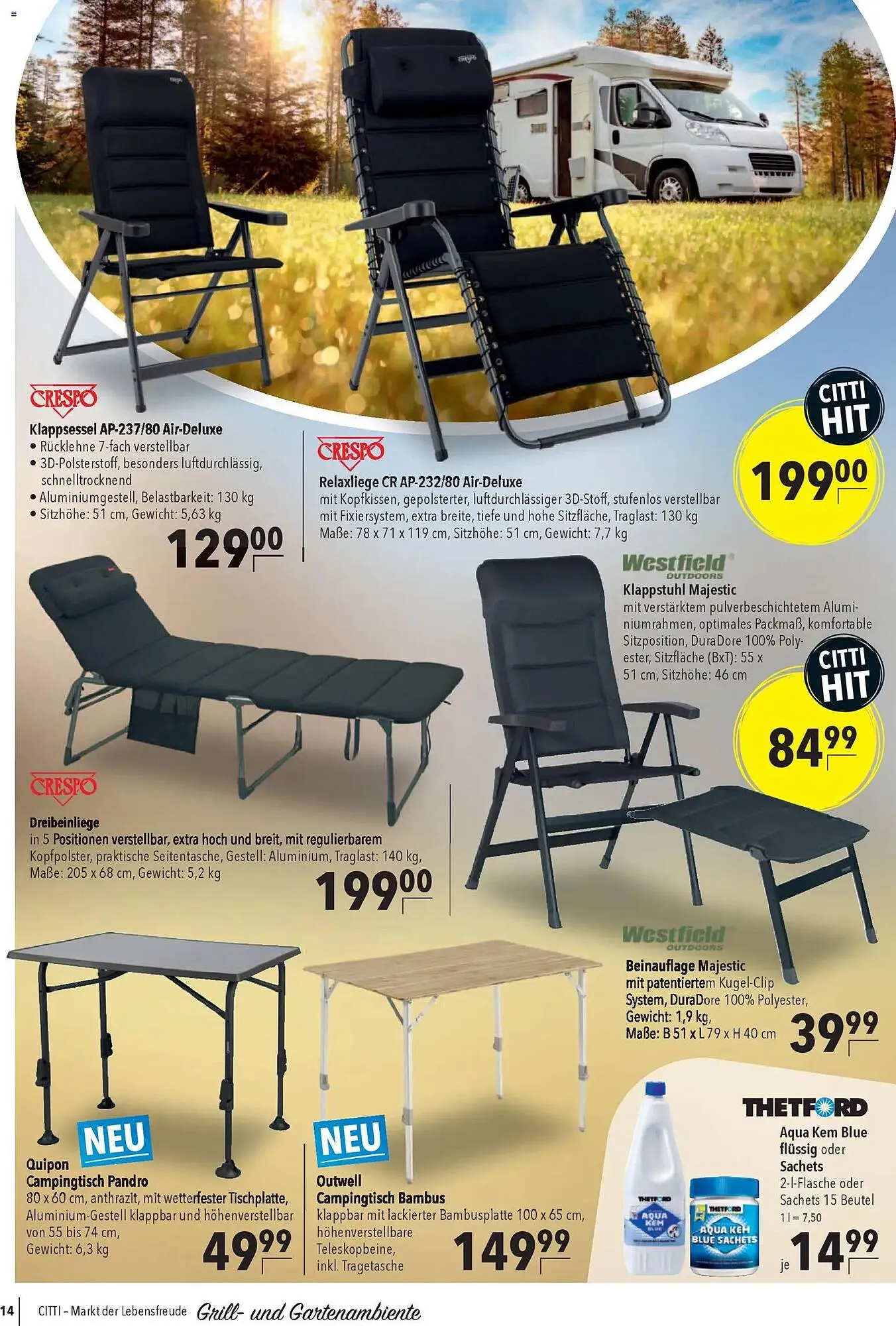 CITTI Markt Prospekt von 18. März bis 7. April 2026 - Prospekt seite 14