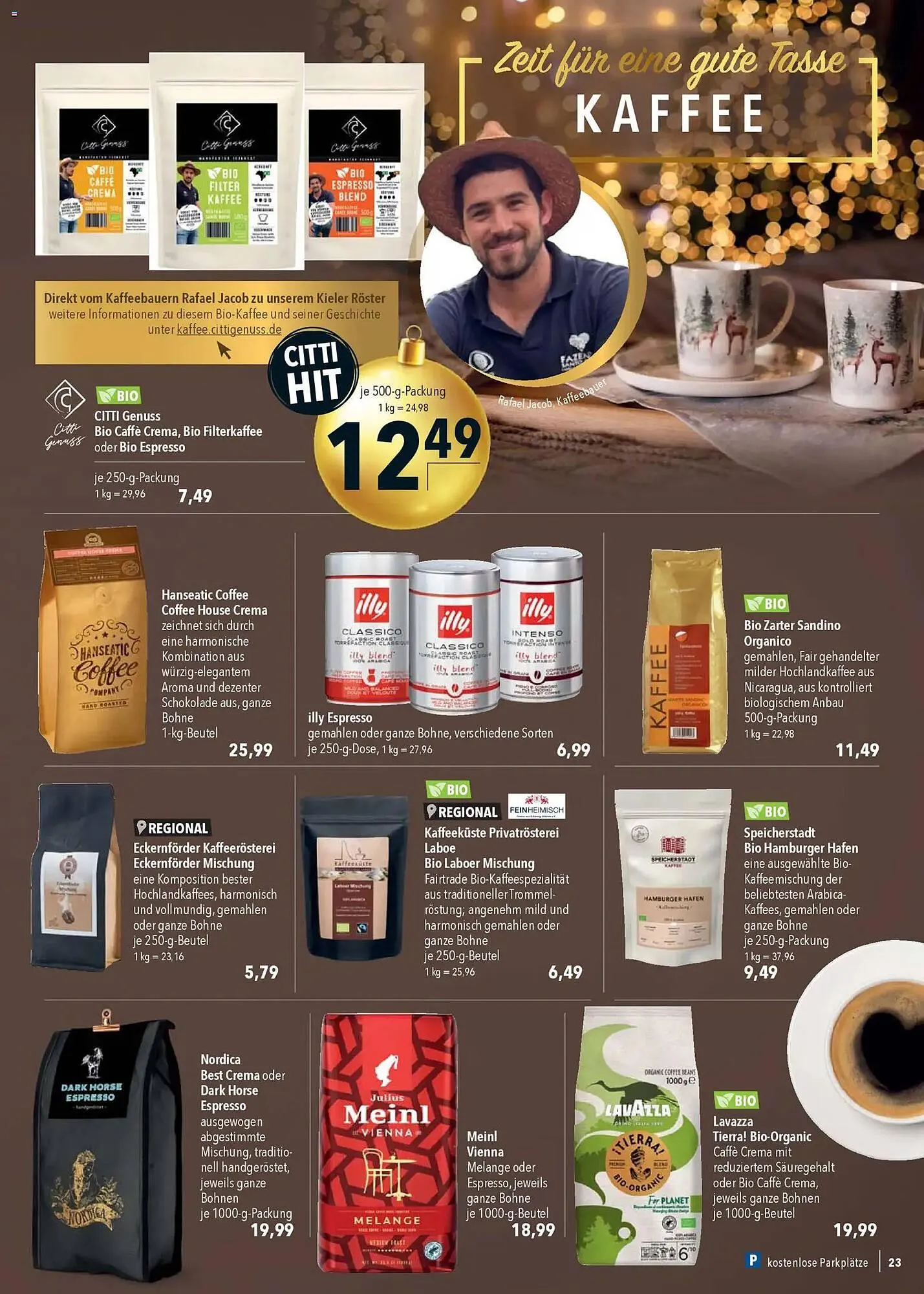 CITTI Markt Prospekt von 10. Dezember bis 16. Dezember 2025 - Prospekt seite 23