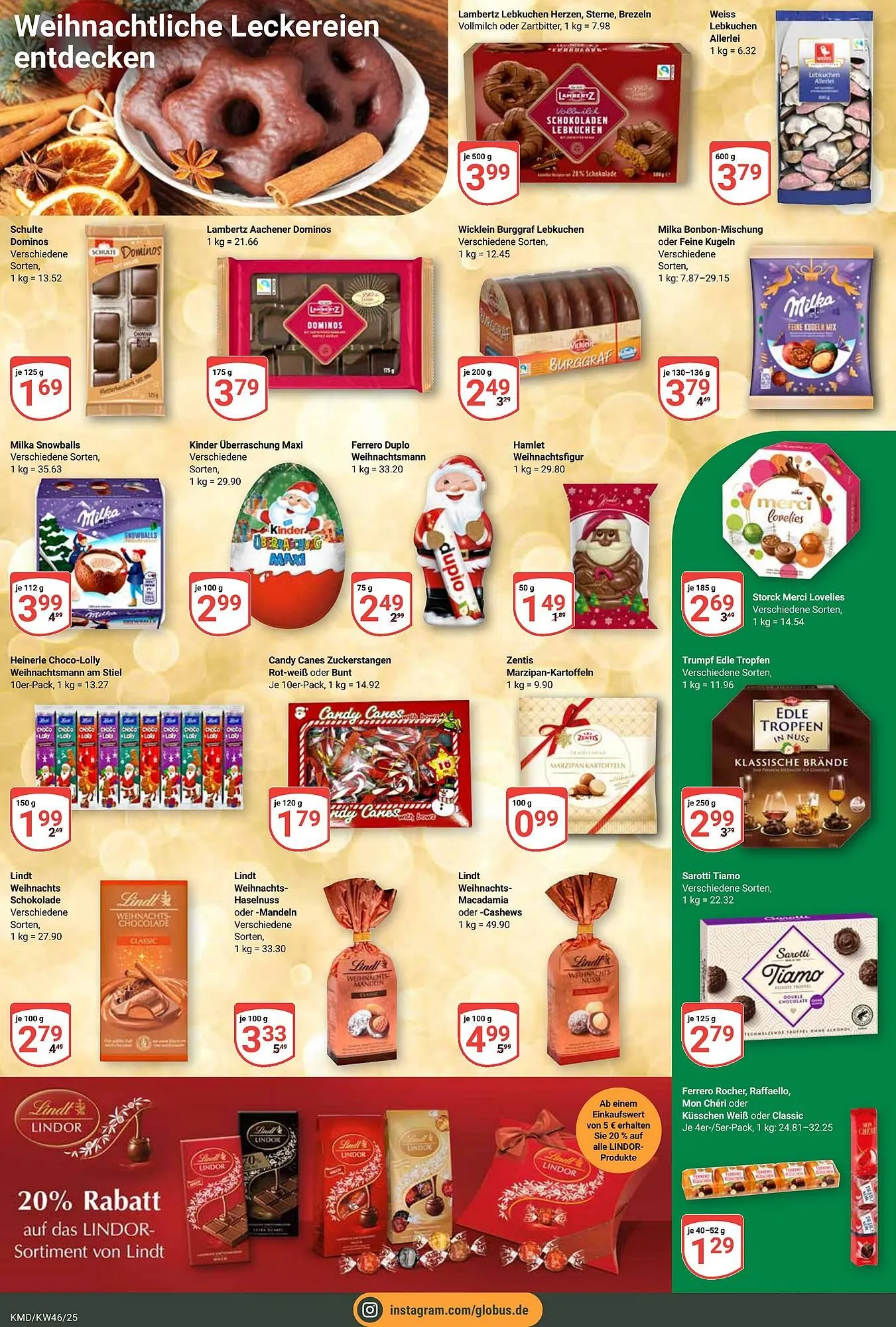 Globus Prospekt von 10. November bis 15. November 2025 - Prospekt seite 22