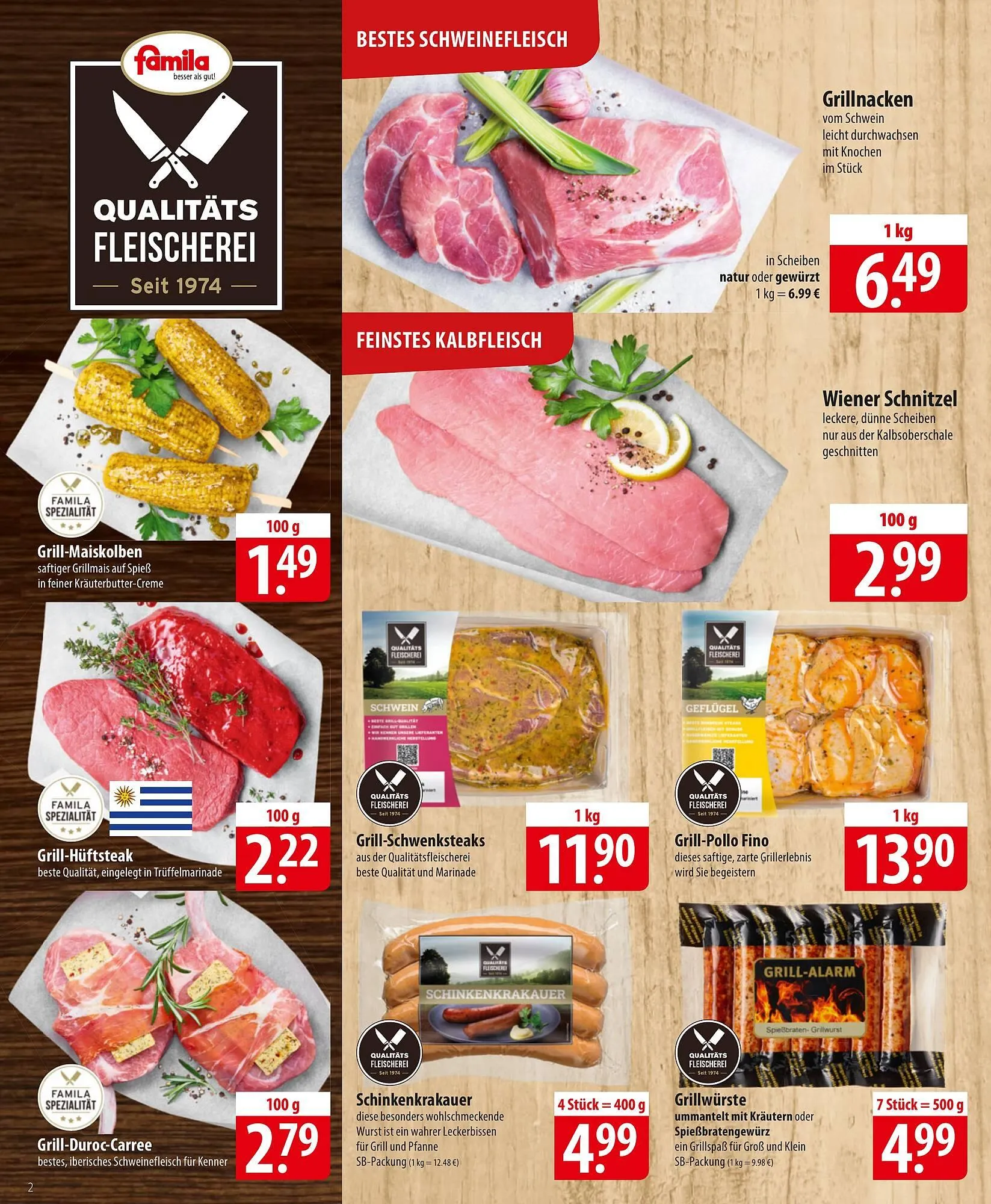 Famila Nord Ost Prospekt von 17. März bis 29. März 2025 - Prospekt seite 2