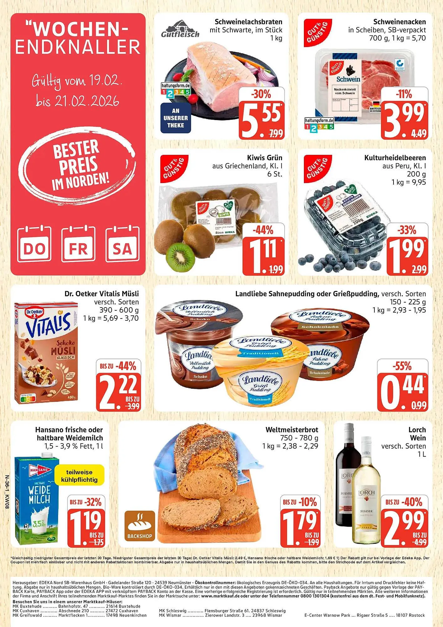 Marktkauf Prospekt von 15. Februar bis 21. Februar 2026 - Prospekt seite 36