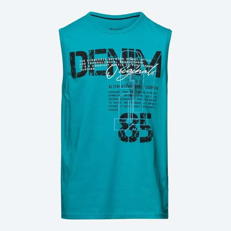 Herren-Muskelshirt mit Aufdruck