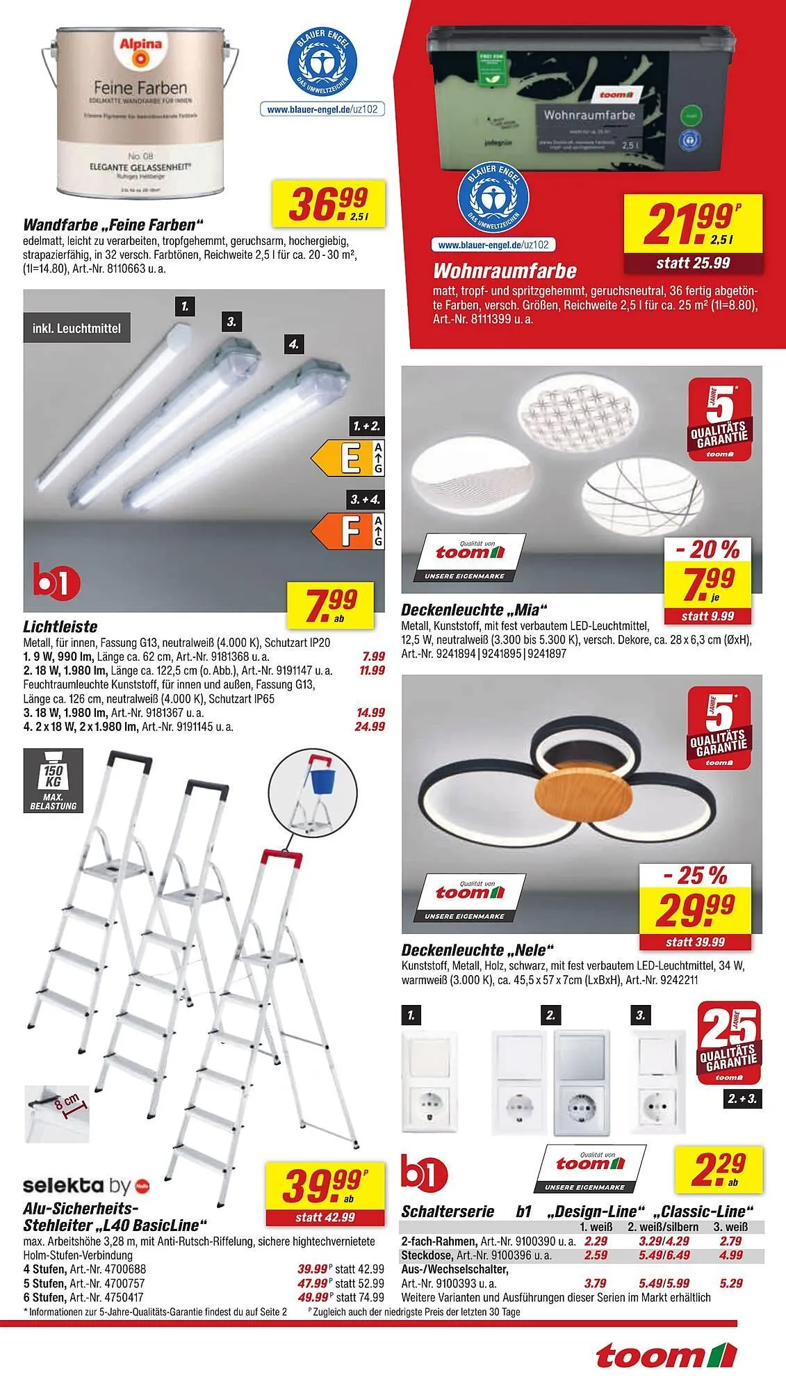 toom Baumarkt Prospekt von 16. August bis 22. August 2025 - Prospekt seite 13