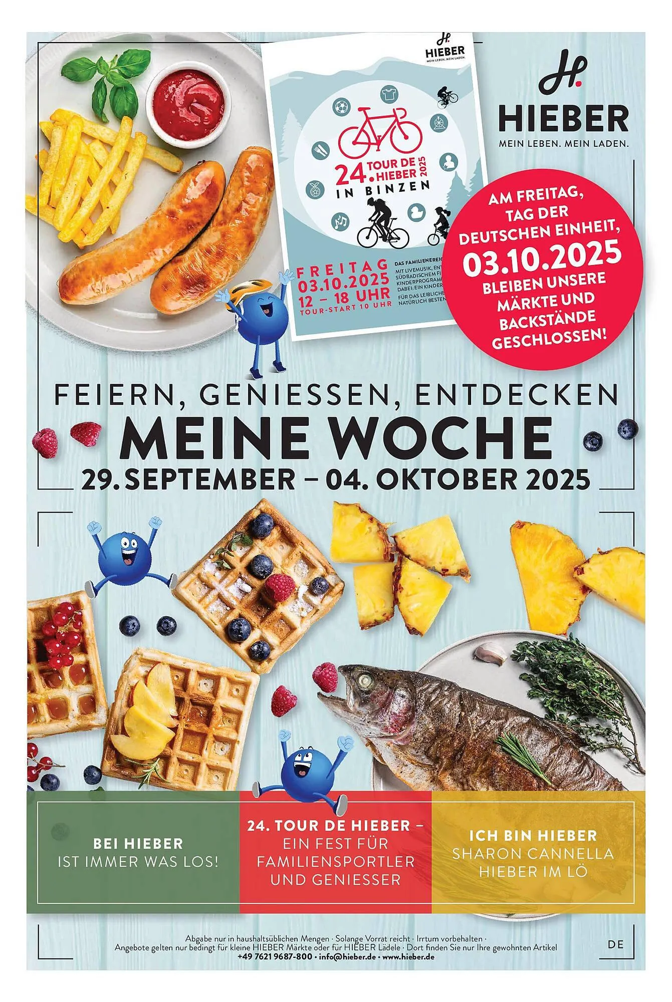 Hieber's Frische Center Prospekt von 28. September bis 4. Oktober 2025 - Prospekt seite 1