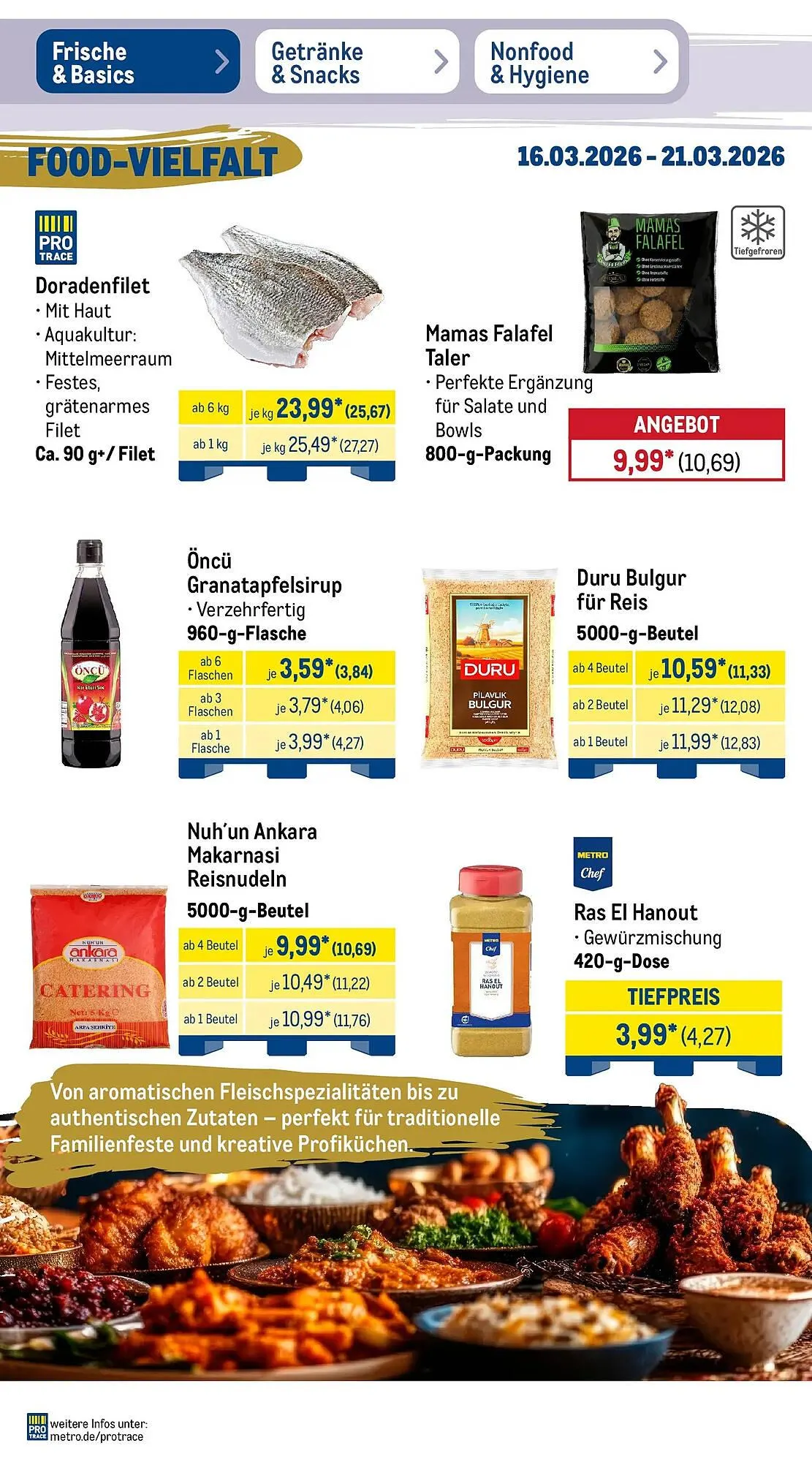 METRO Prospekt von 15. März bis 21. März 2026 - Prospekt seite 22